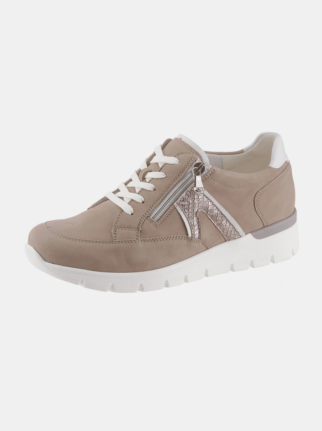 Waldläufer veterschoen - taupe