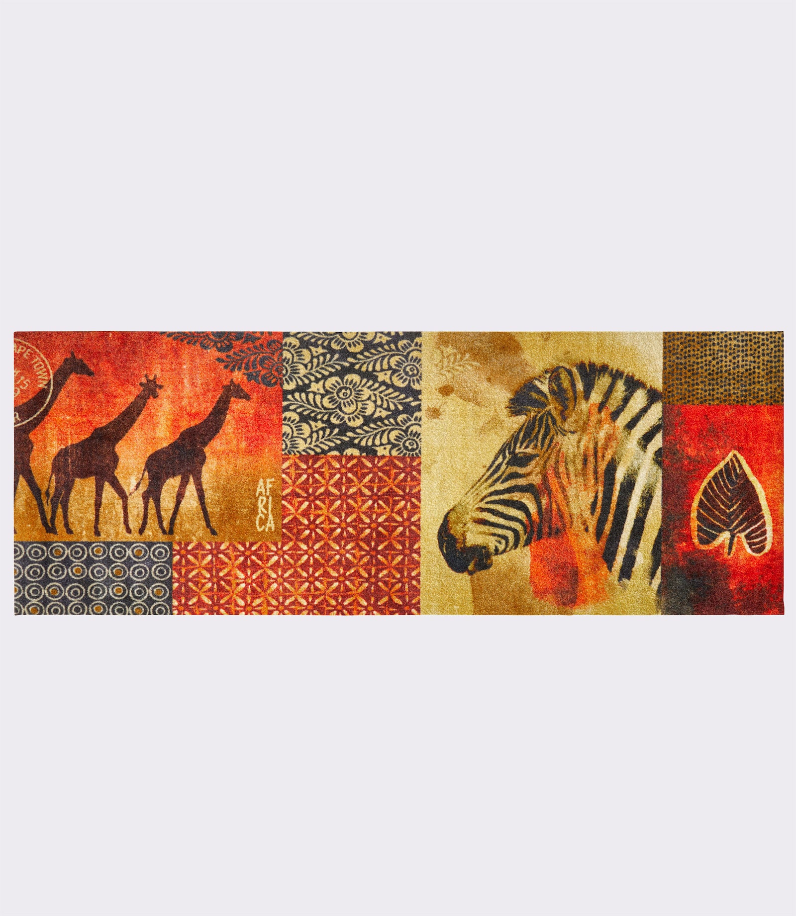 wash+dry by Kleen-Tex Fußmatte - terra-beige