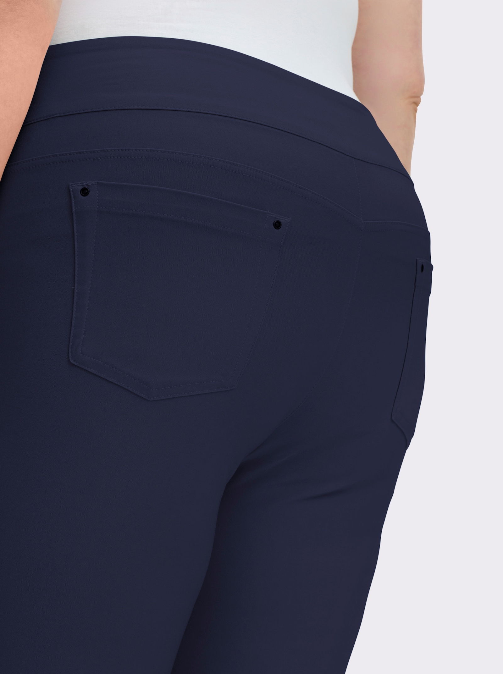 Stretch-Hose in Wadenlänge - marine