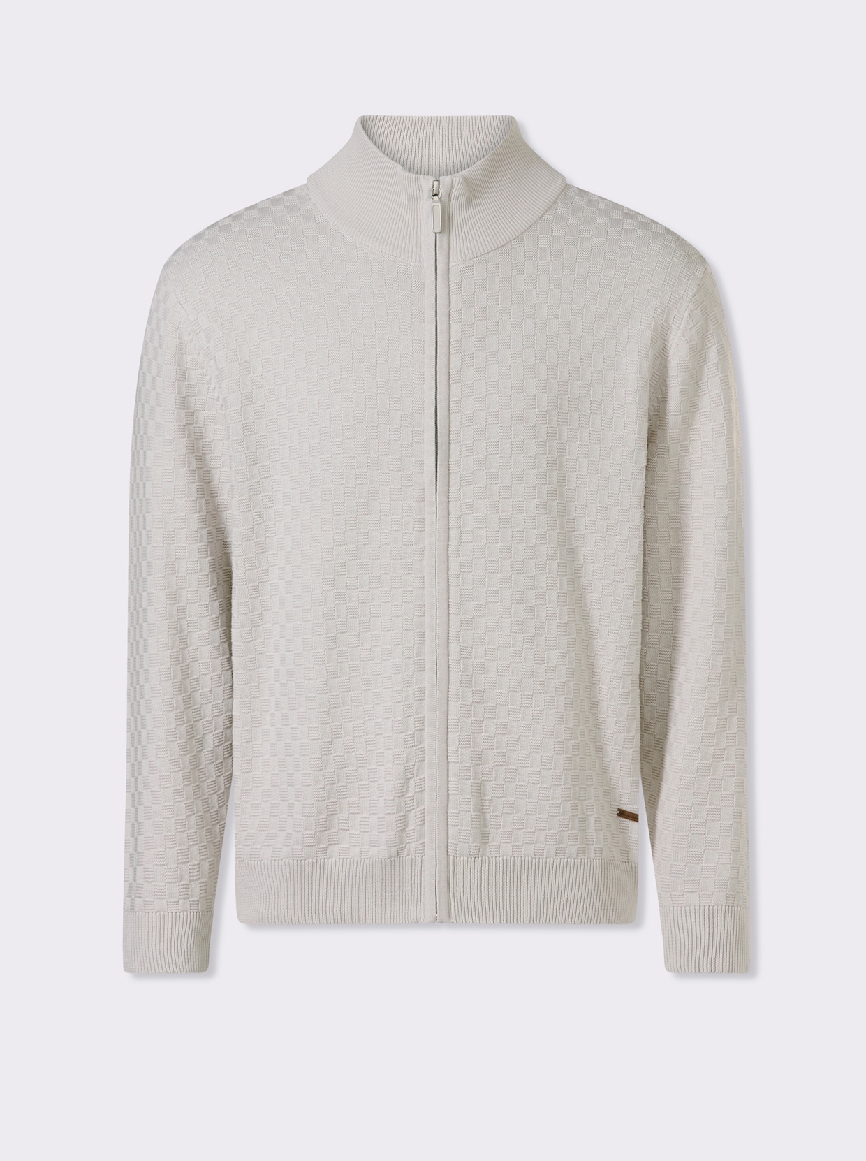 Marco Donati Strickjacke - hellgrau