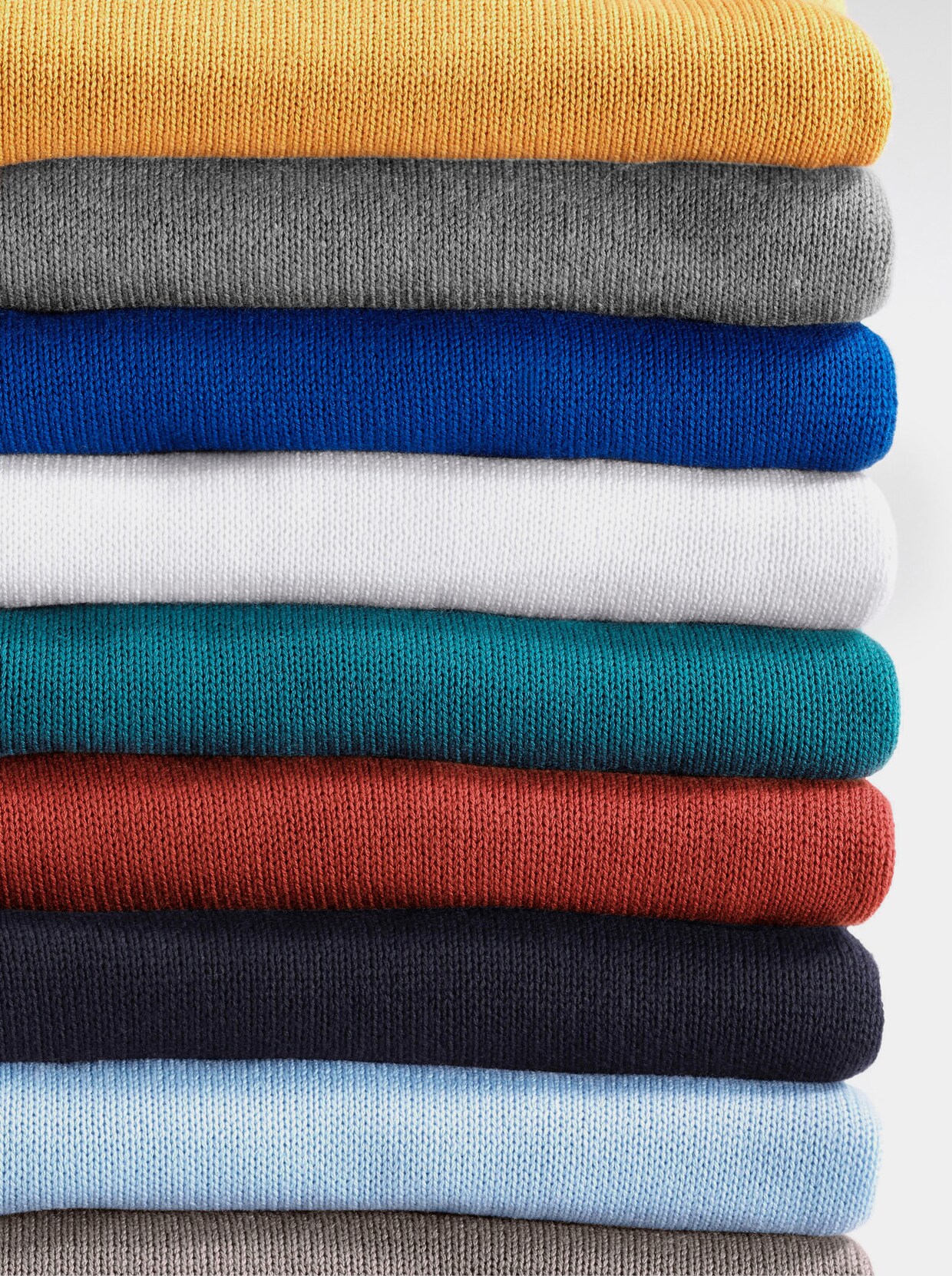 Pullover met ronde hals - zwart