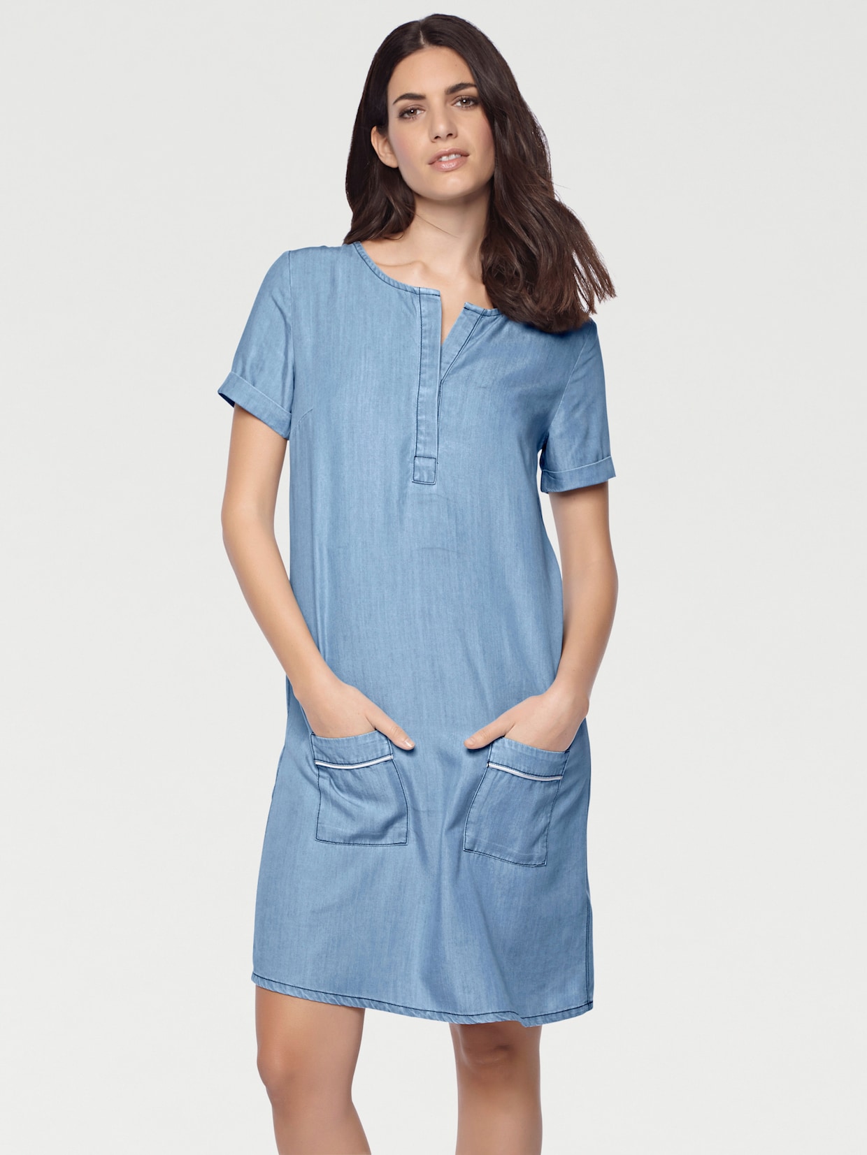 heine Robe en jean - bleu denim