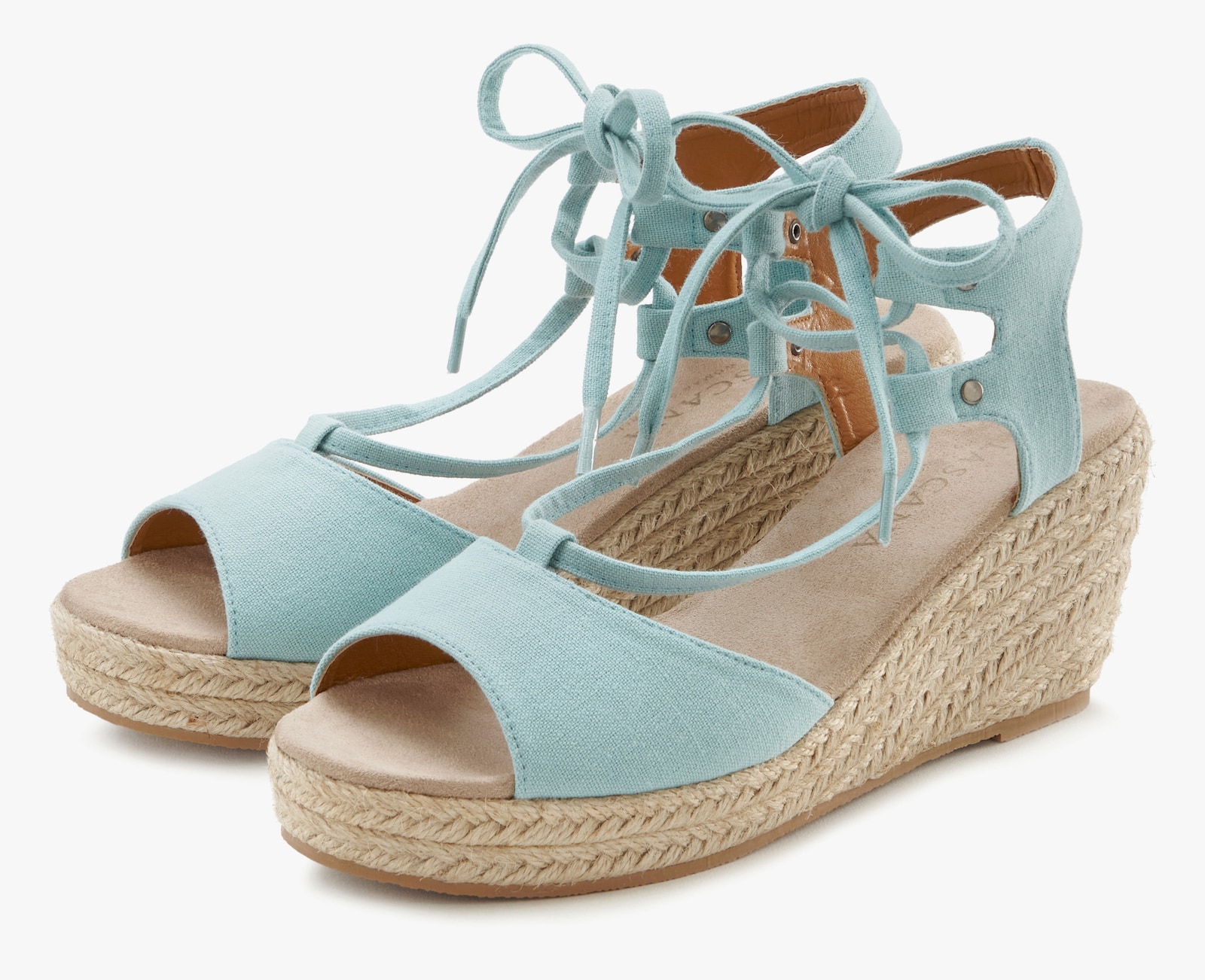 LASCANA Keilsandalette - eisblau