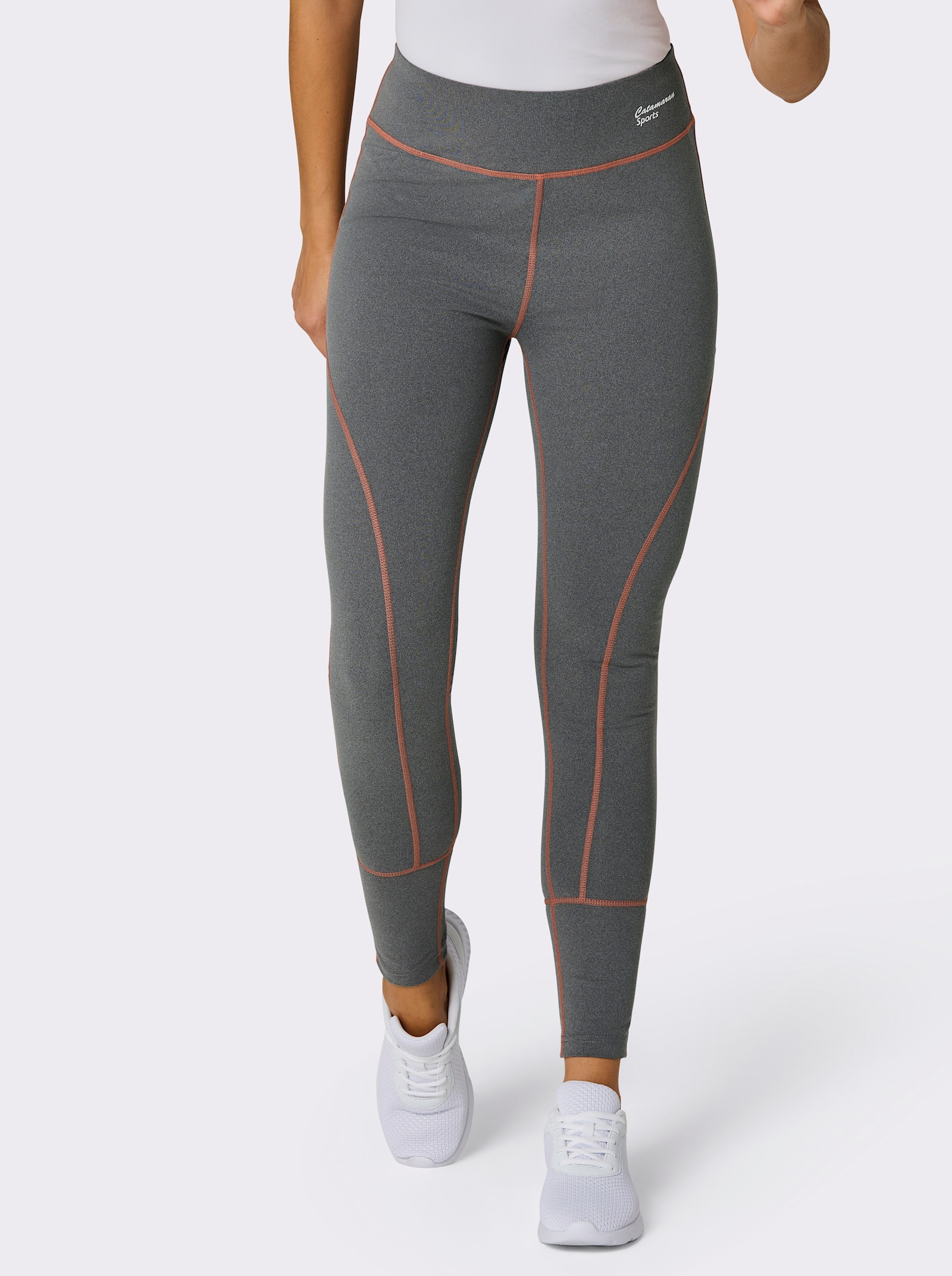 Catamaran Sports Leggings mit extra breitem Bund - anthrazit
