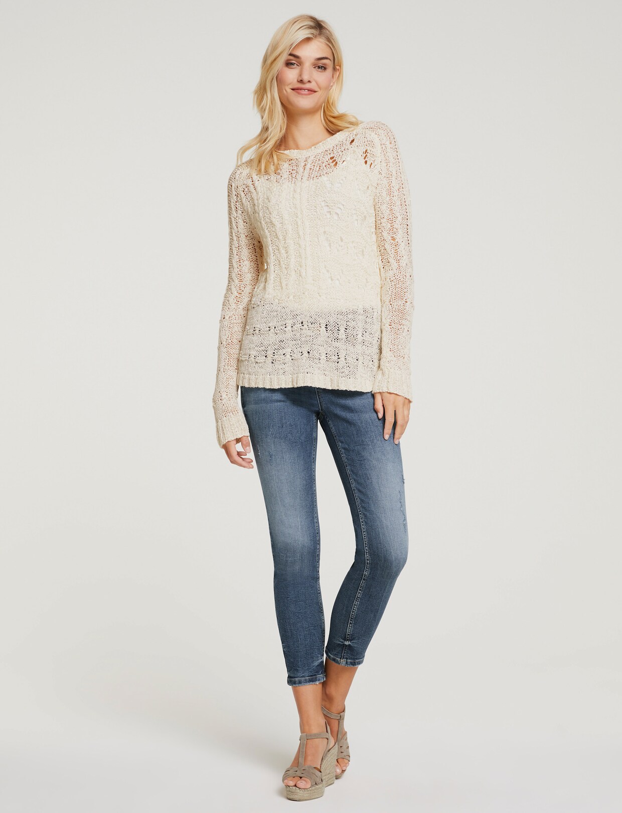 heine Pullover - champagner