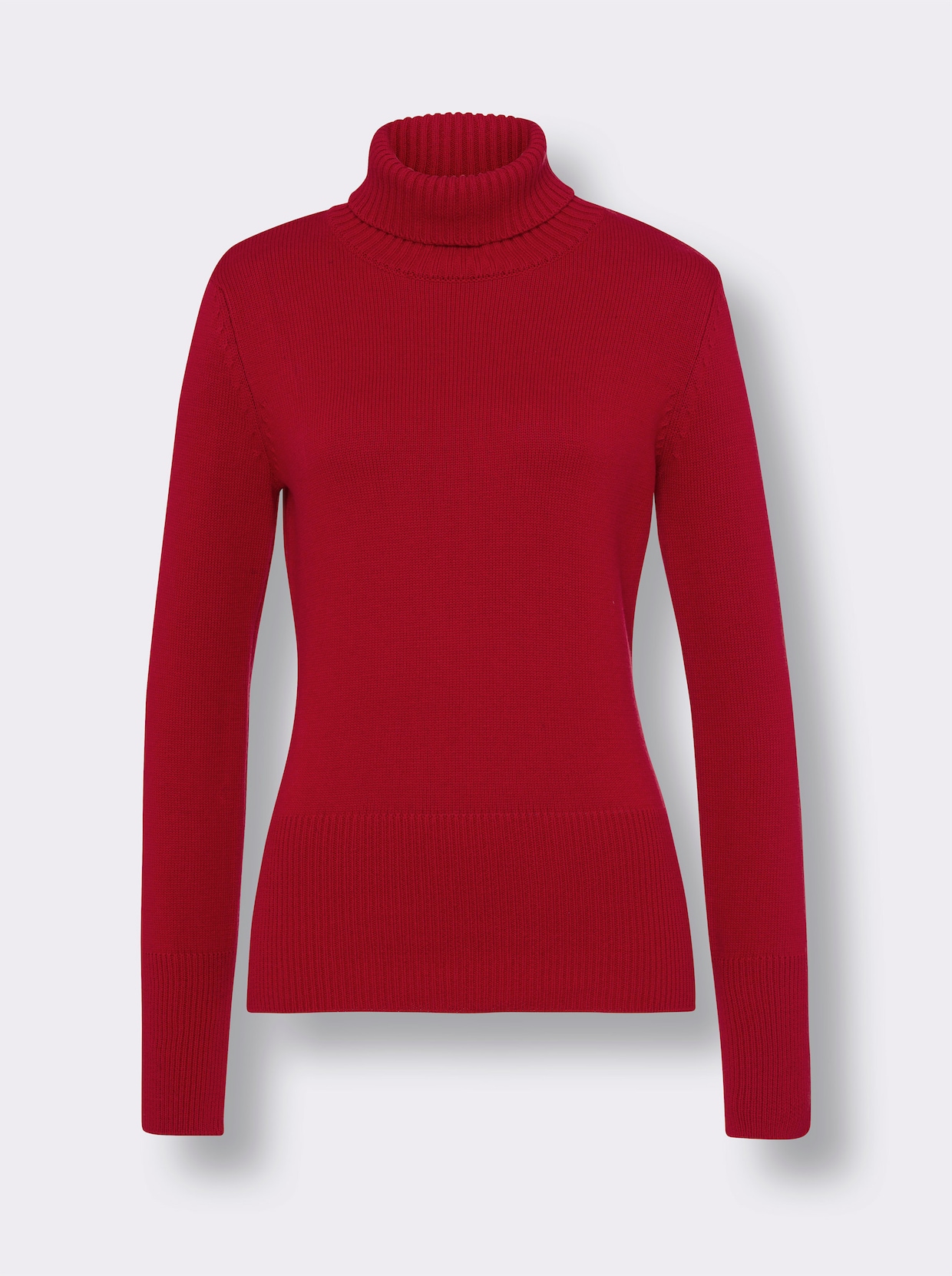 heine Rollkragenpullover - rot