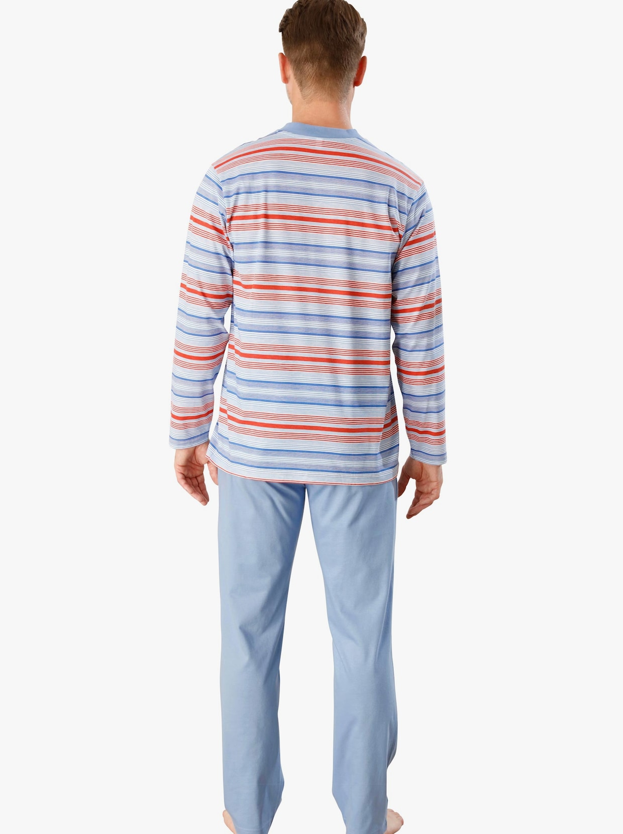 Pyjama - blauw gestreept