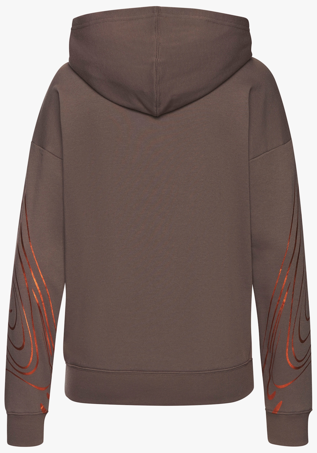 LASCANA ACTIVE Hoodie - braun, kupfer