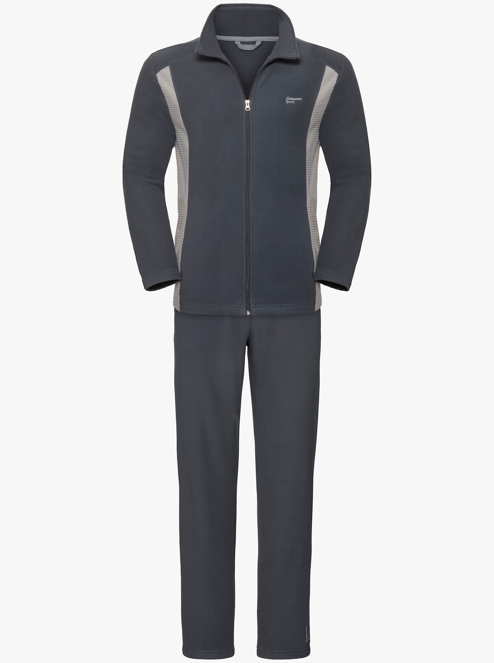 Catamaran Sports Freizeitanzug mit kontrastfarbigen Einsätzen - grau
