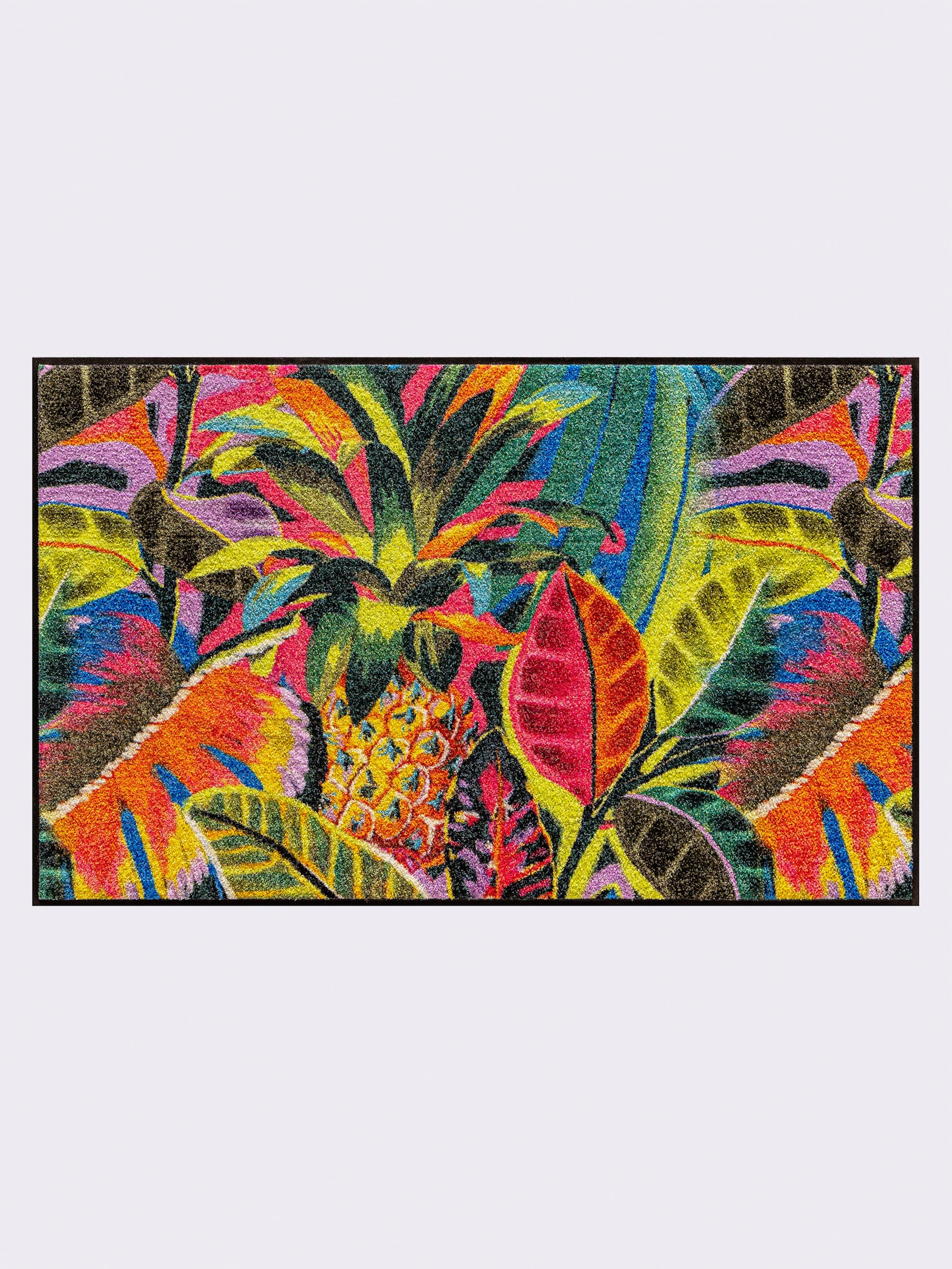 Salonloewe Fußmatte - grün-orange