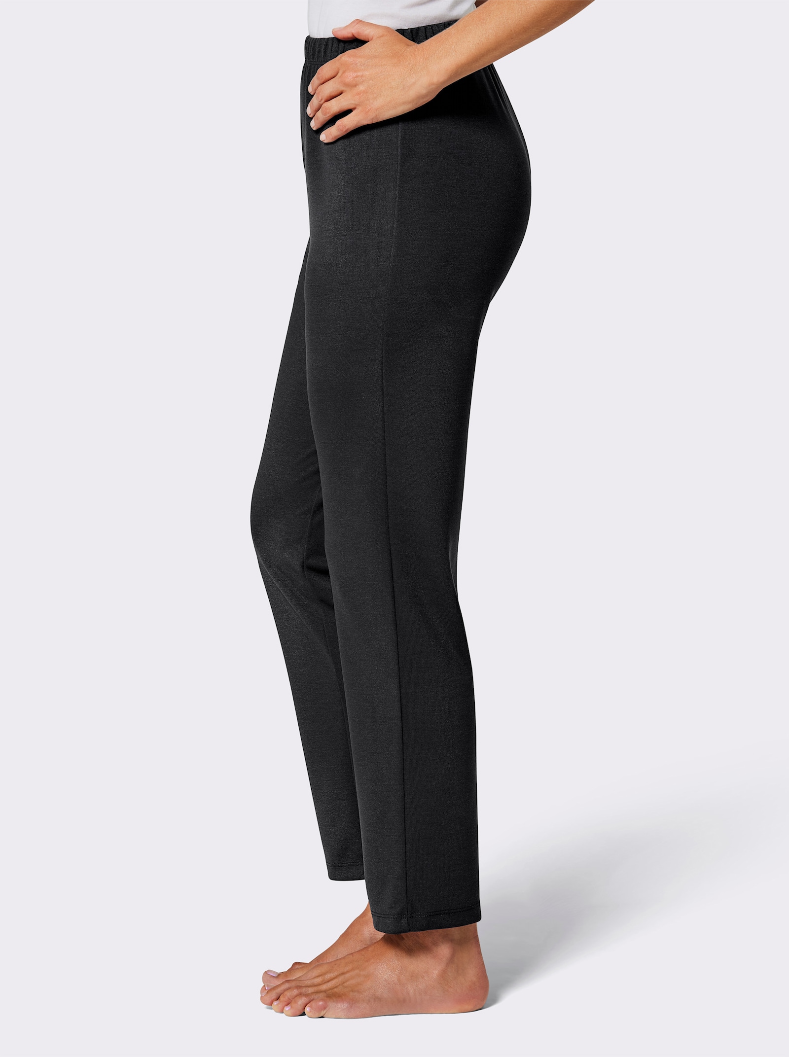 feel good Nohavice - čierna + grafitová