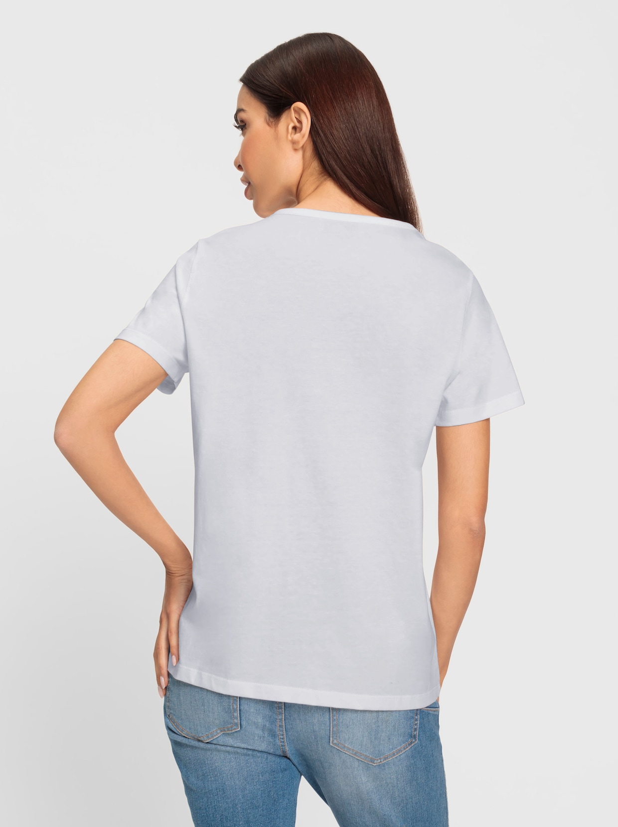 heine Shirt met korte mouwen - wit