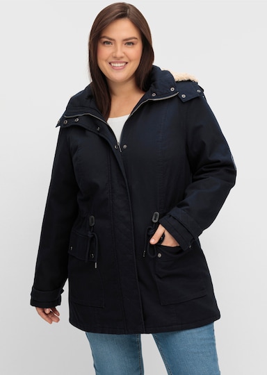 sheego Parka - nachtblau