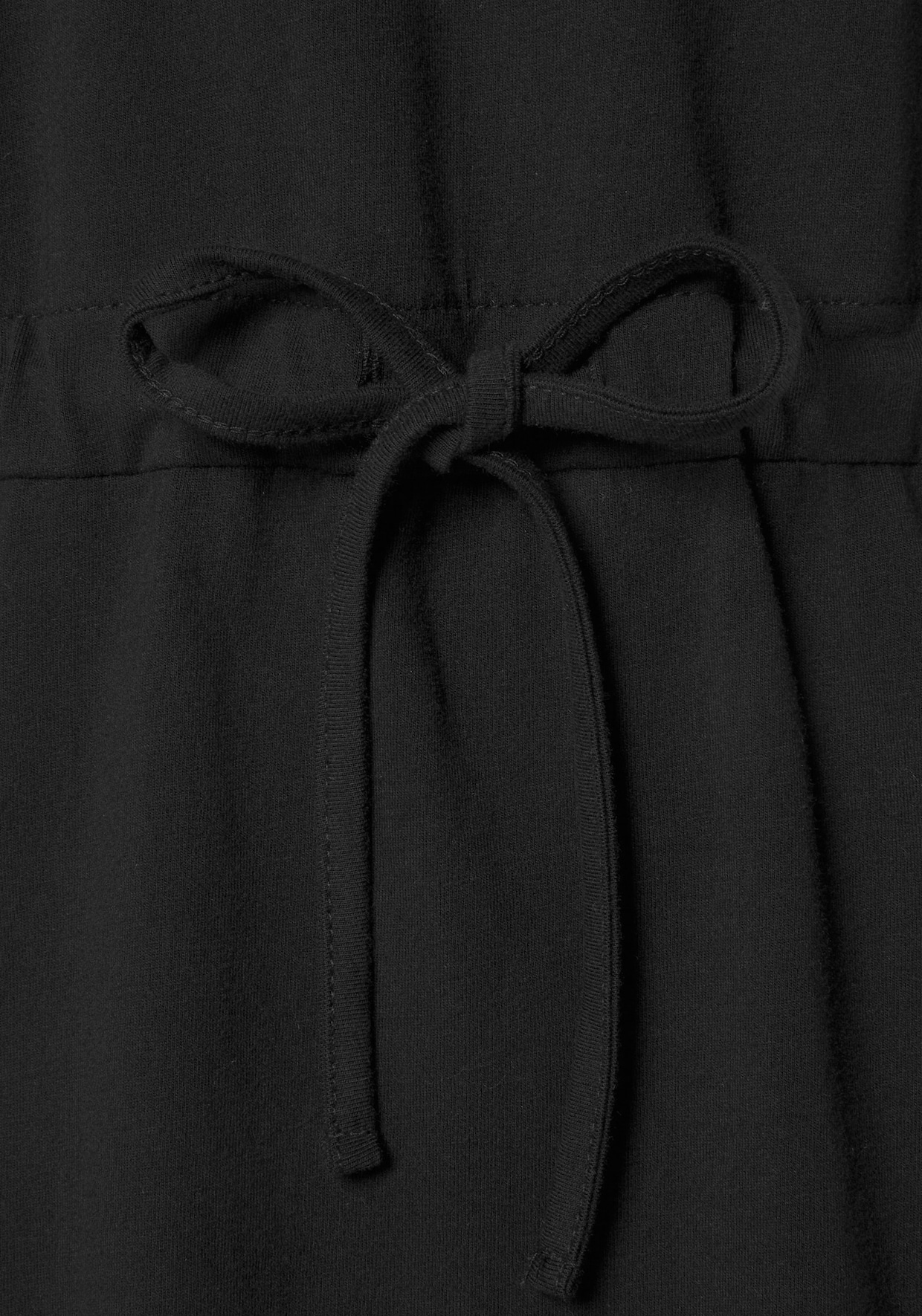 Beachtime Jersey jurk - zwart