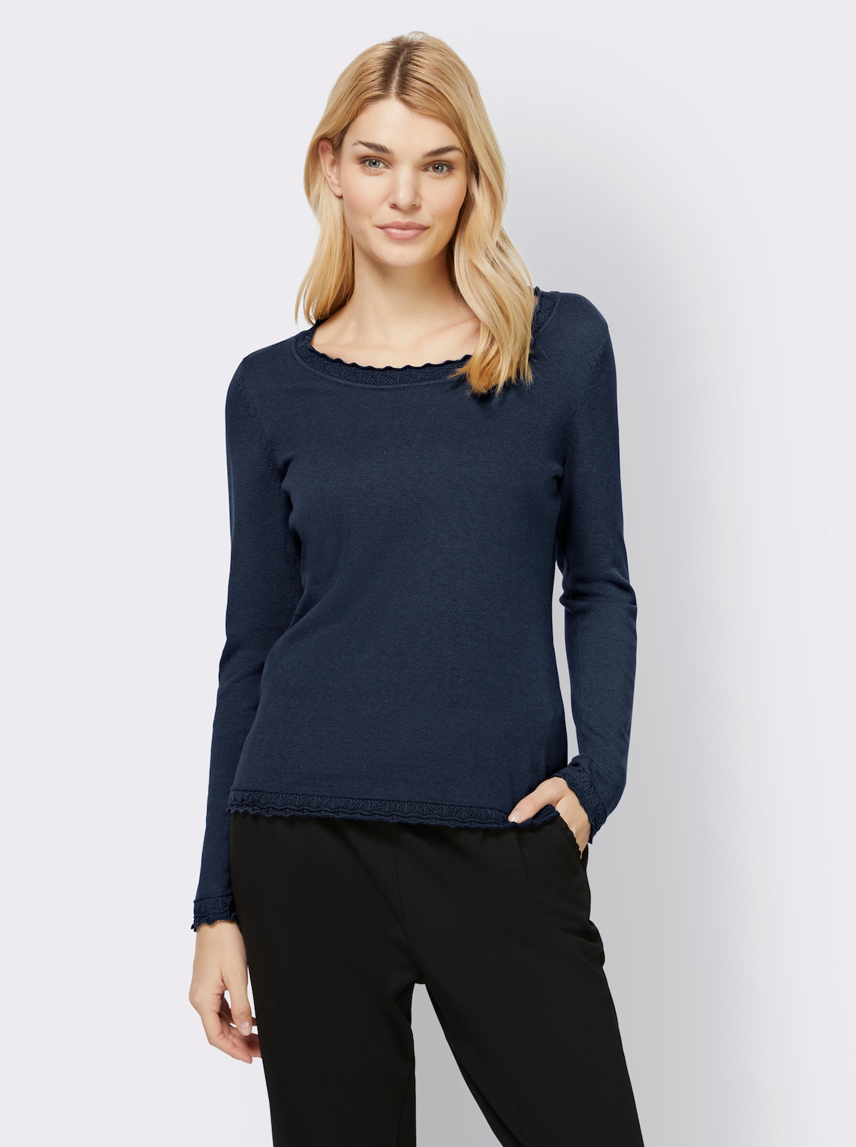 heine Pullover - marine