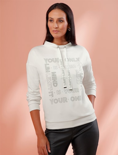 heine Stehkragenshirt - ecru