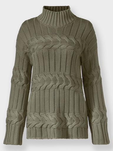 heine Stehkragenpullover - khaki