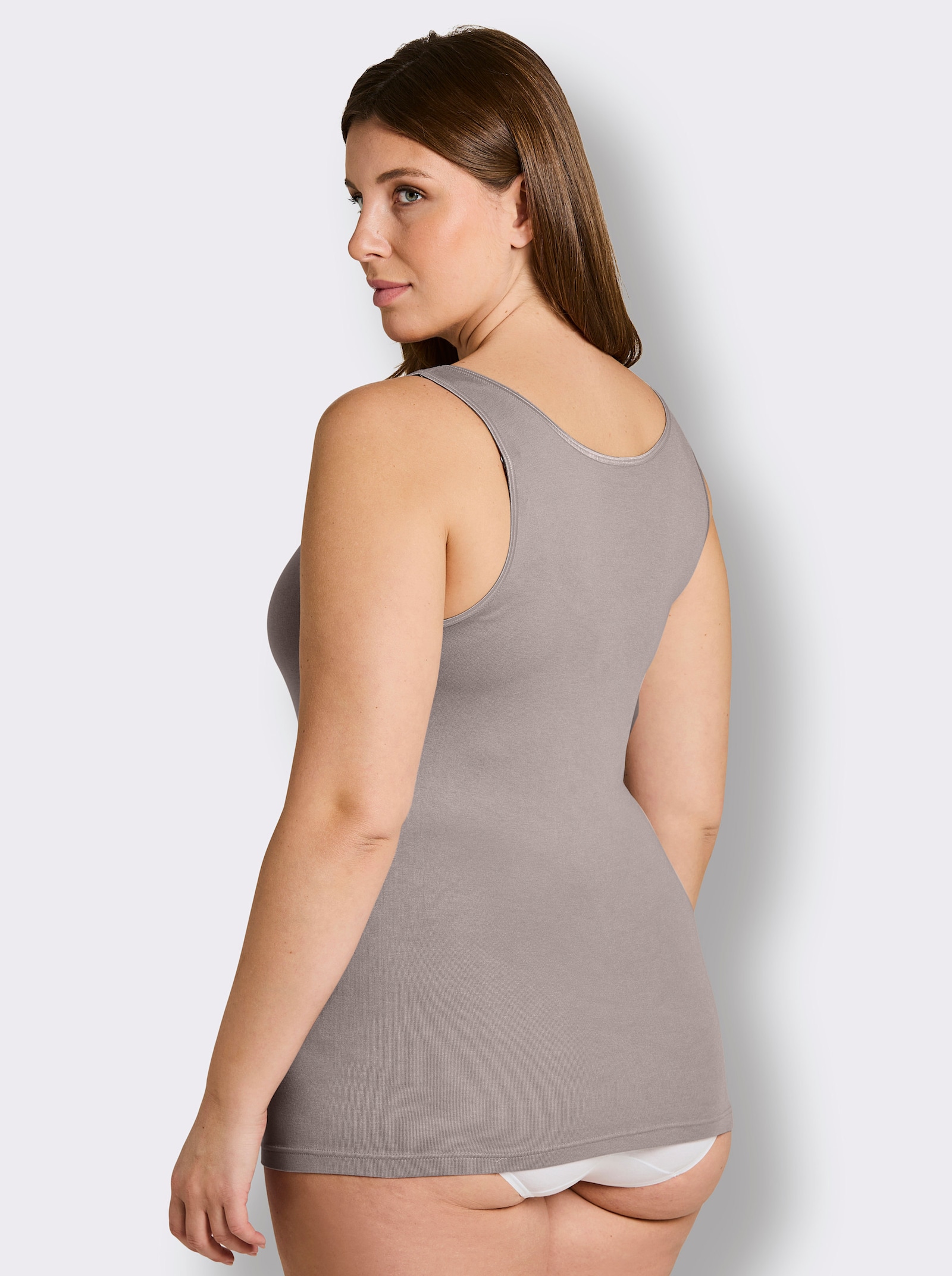 wäschepur Achselhemd in Modal-Qualität - sand