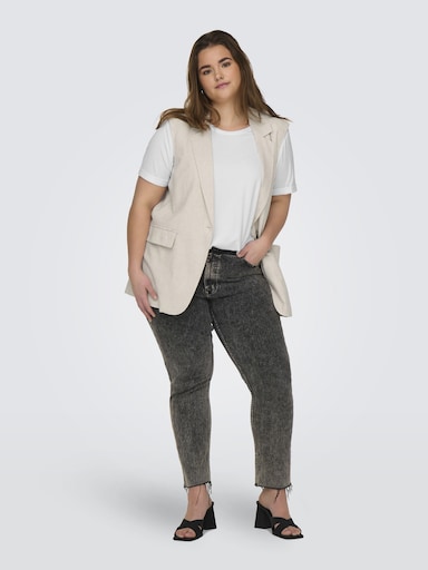 Kurzarmshirt - white