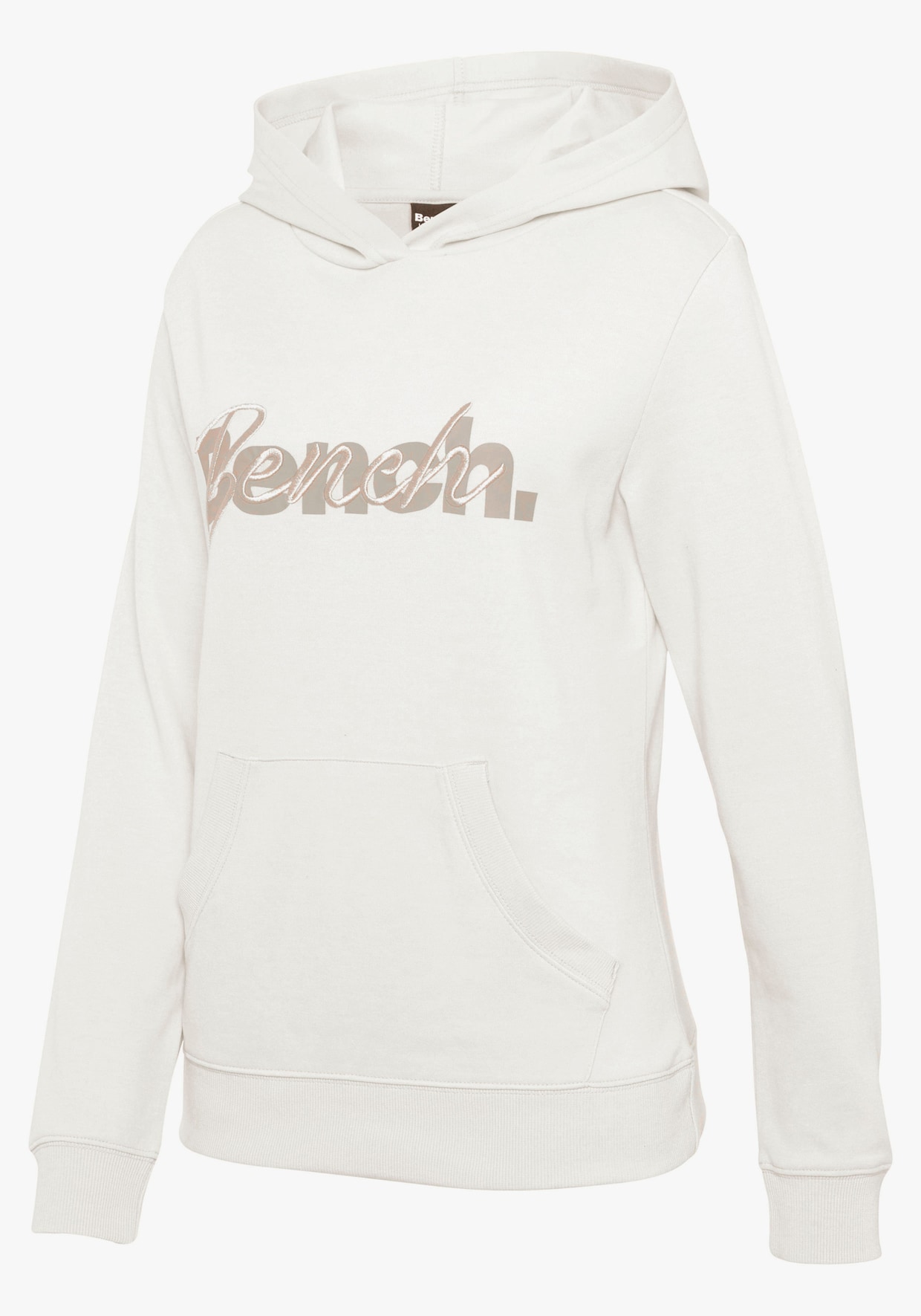 Sweatshirt met capuchon - zand