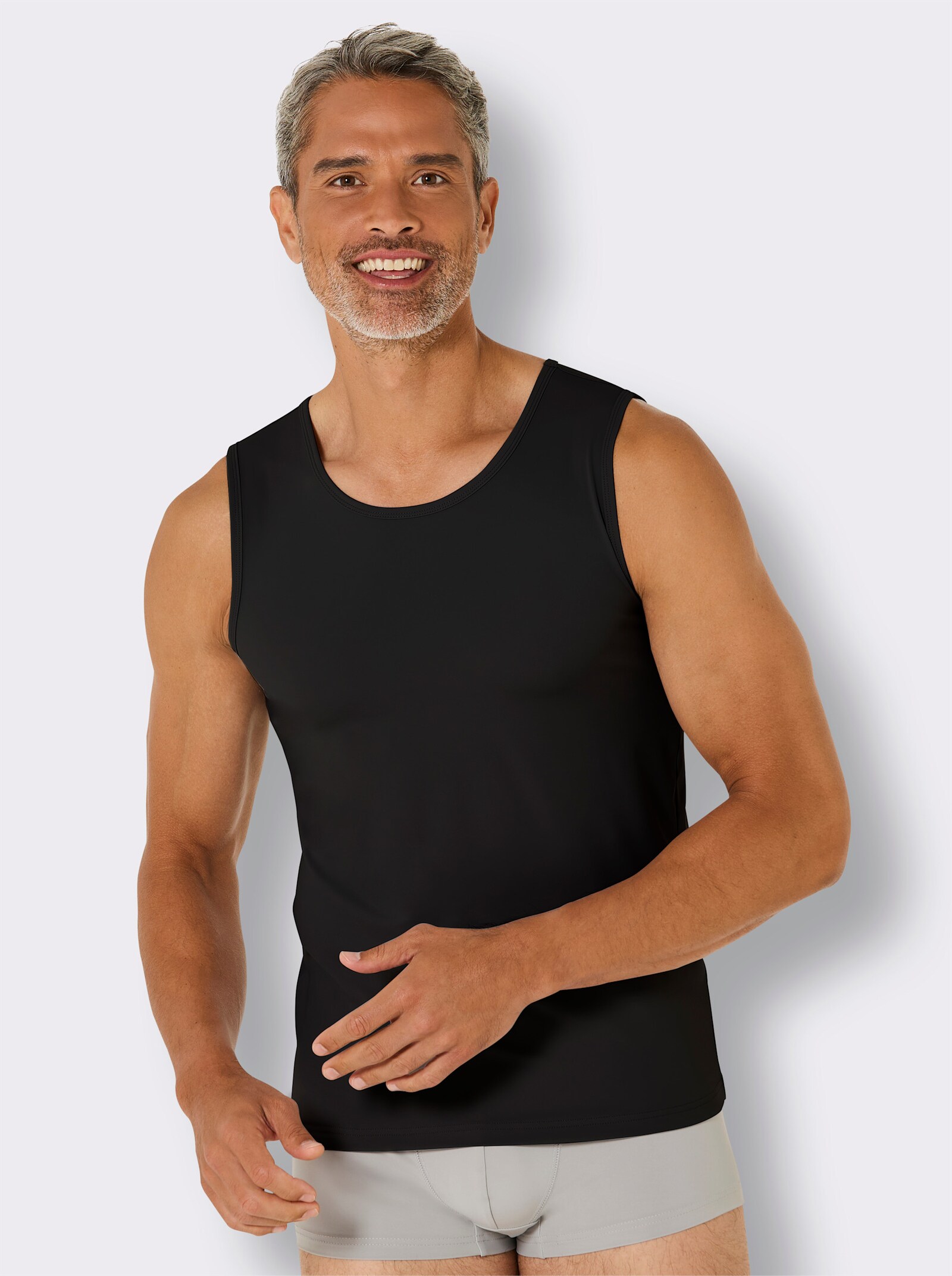 wäschepur men Shirt - schwarz
