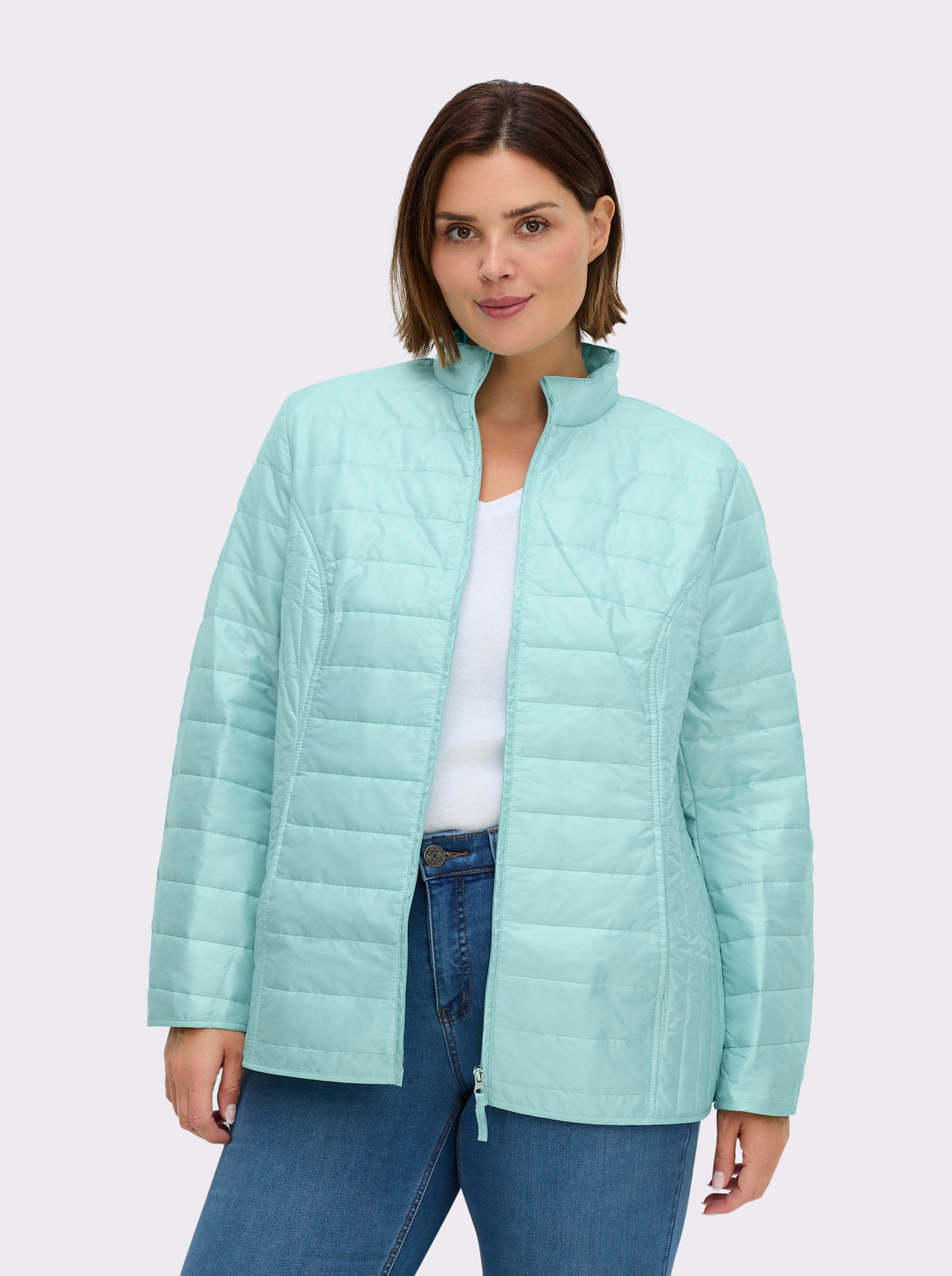 Steppjacke leicht wattiert - mint