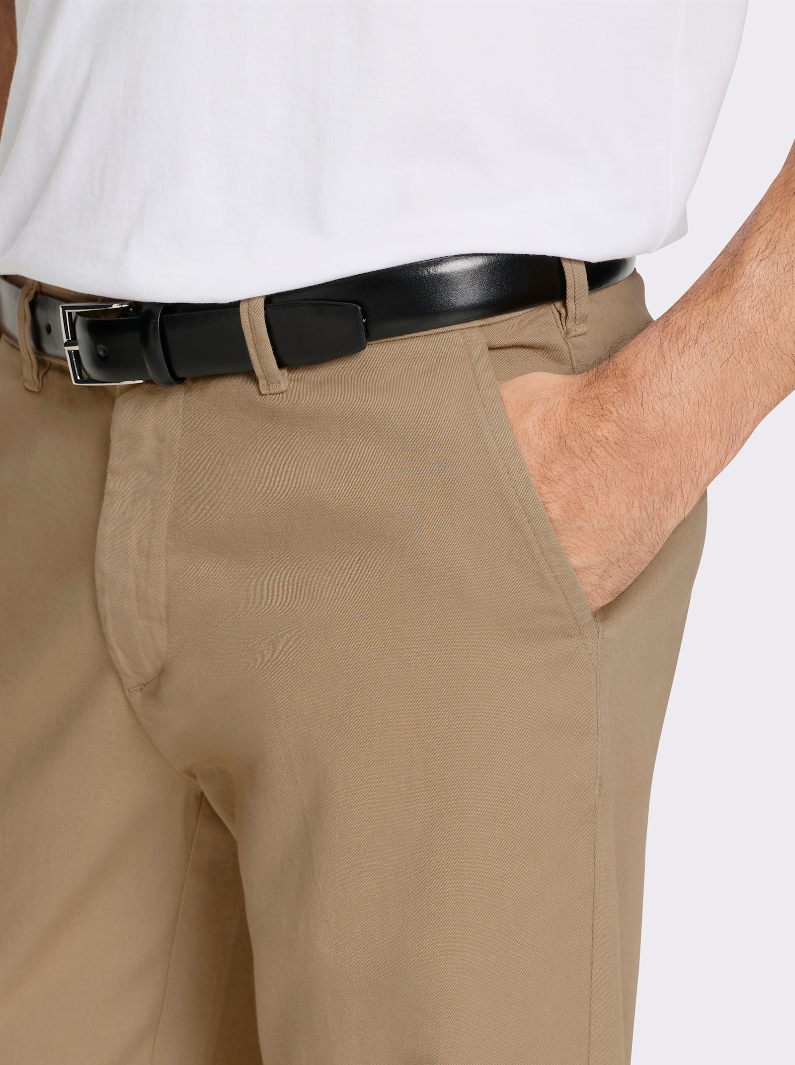 Catamaran Chinohose mit 2 eingearbeiteten Gesäßtaschen - schlamm