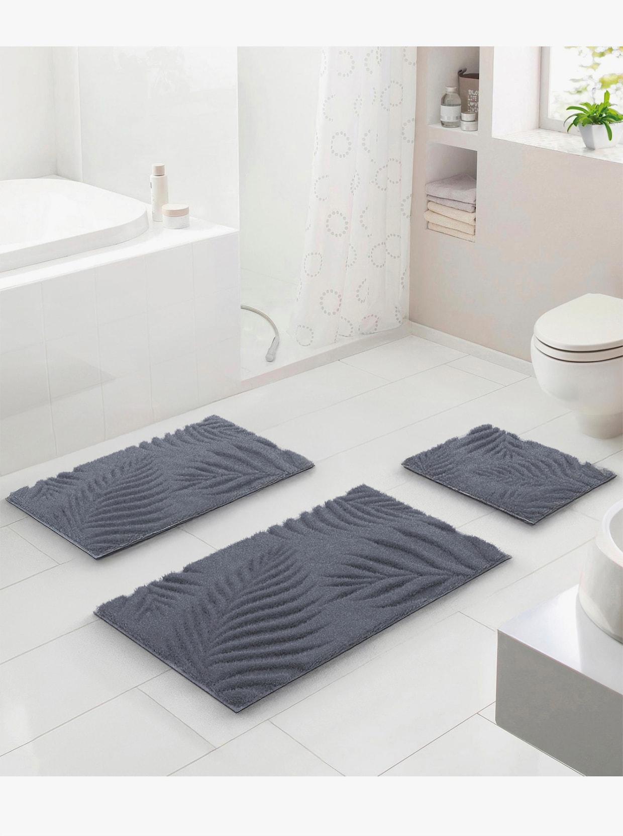 Grund Badematte - anthrazit