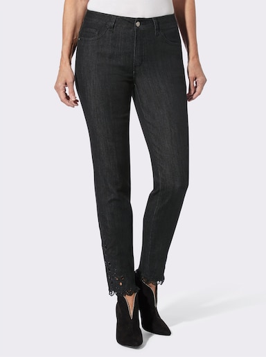 jeans - black denim