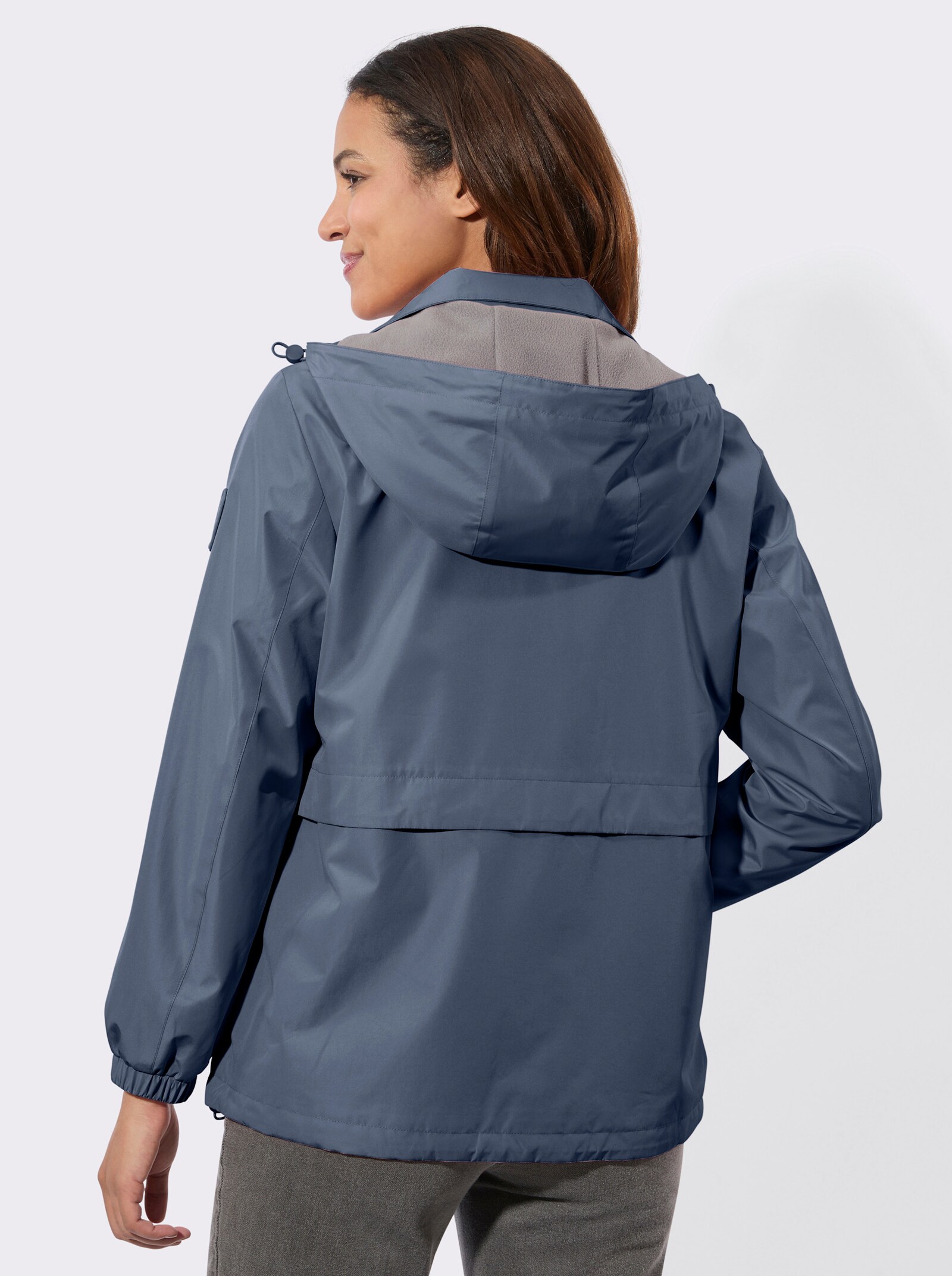 Outdoorjacke für die Übergangszeit - rauchblau