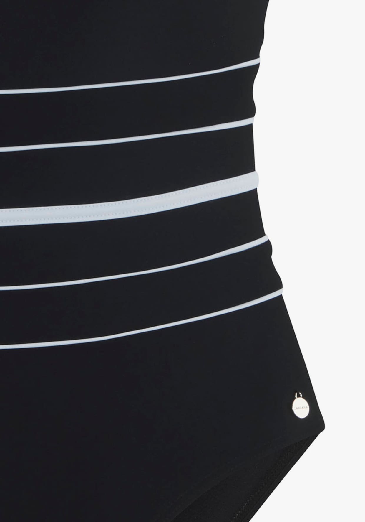 LASCANA Badeanzug - schwarz-weiß