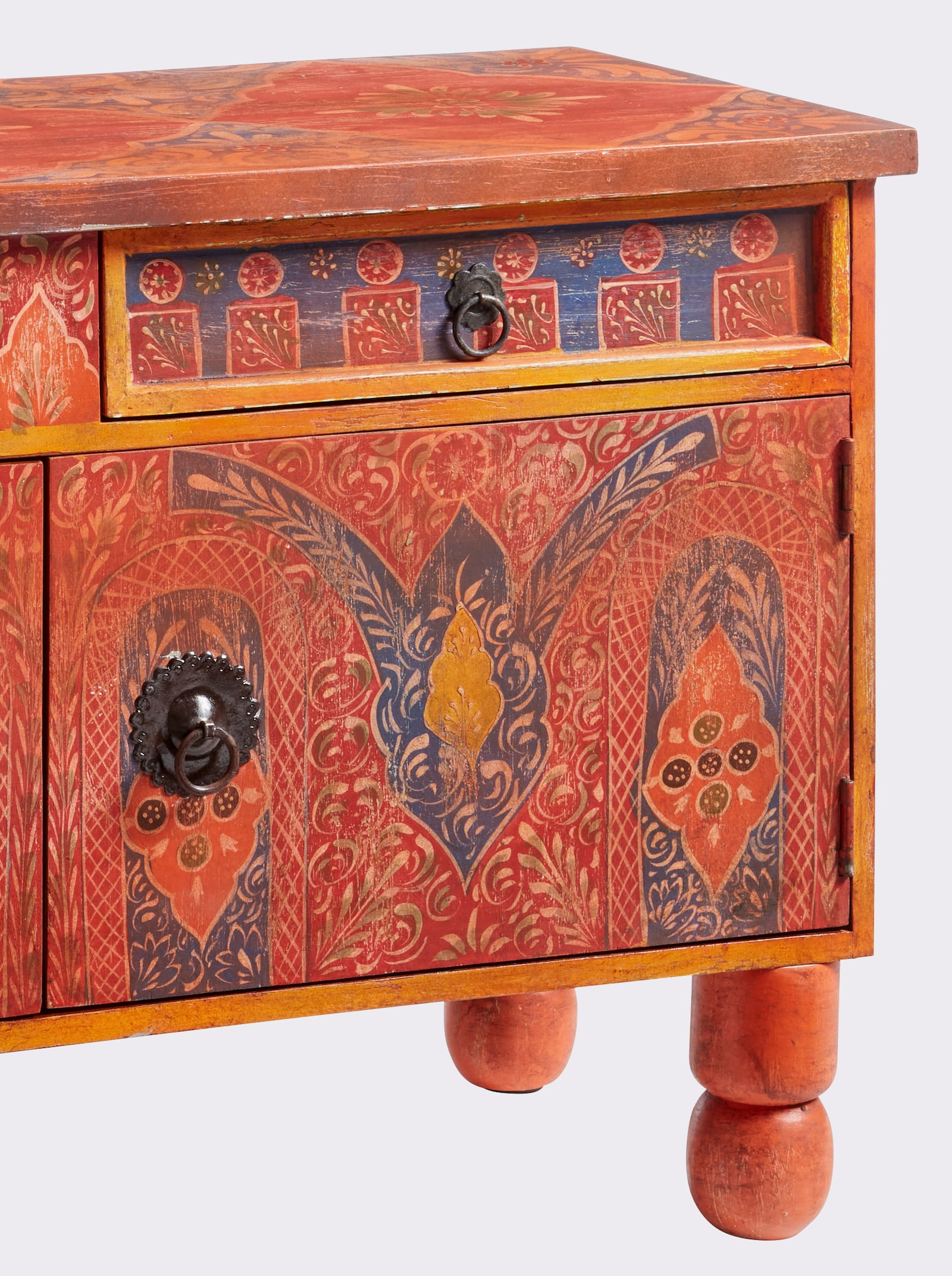 heine home Bank - rot-bunt