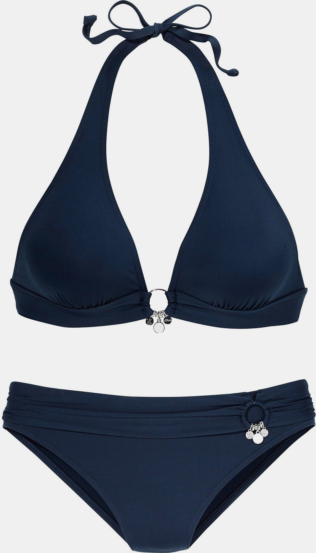 s.Oliver Triangel-Bikini - dunkelblau