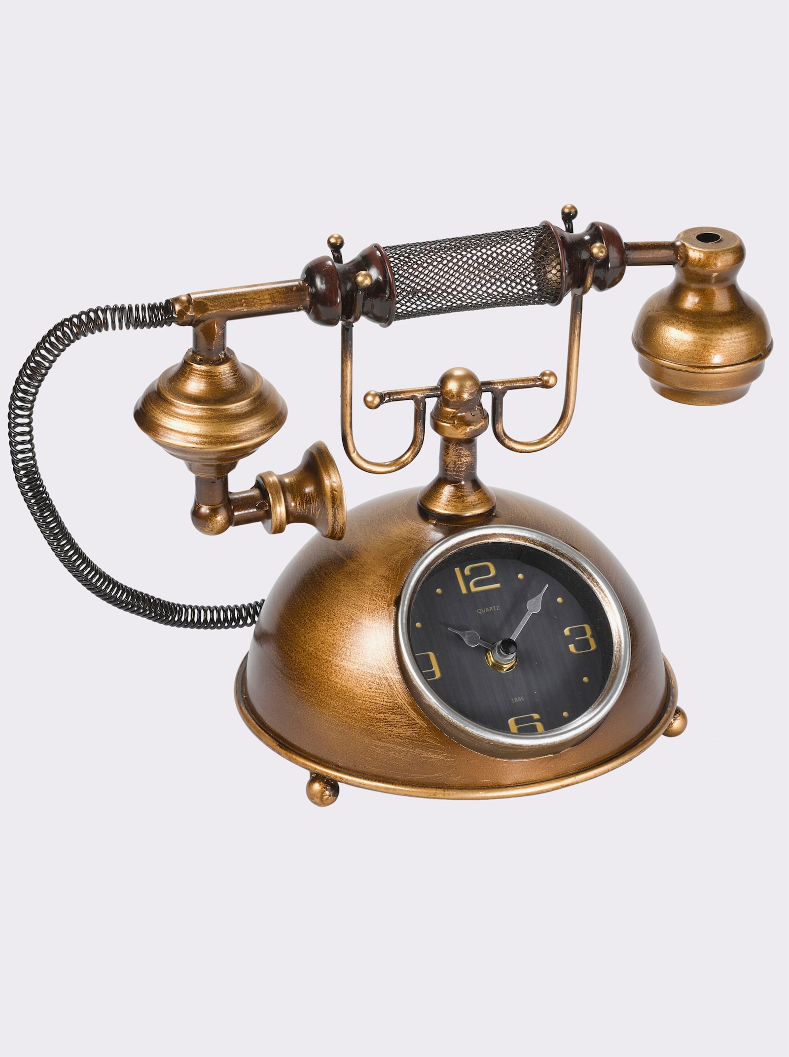 heine home Tischuhr - antikgoldfarben