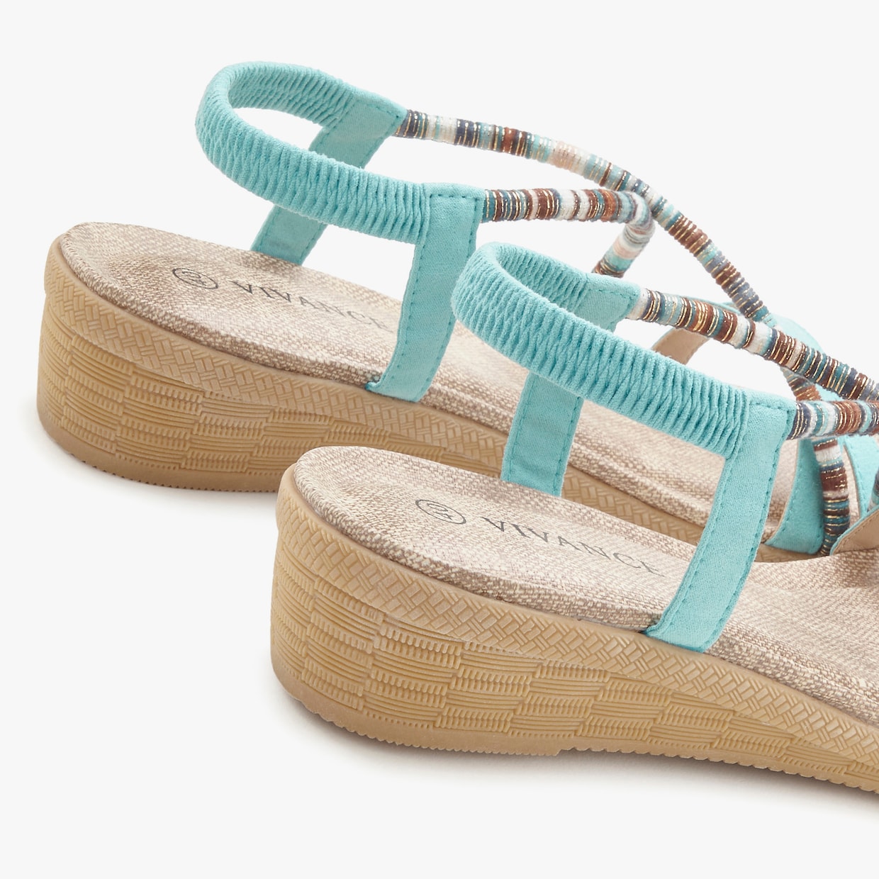 Vivance slipper - turquoise