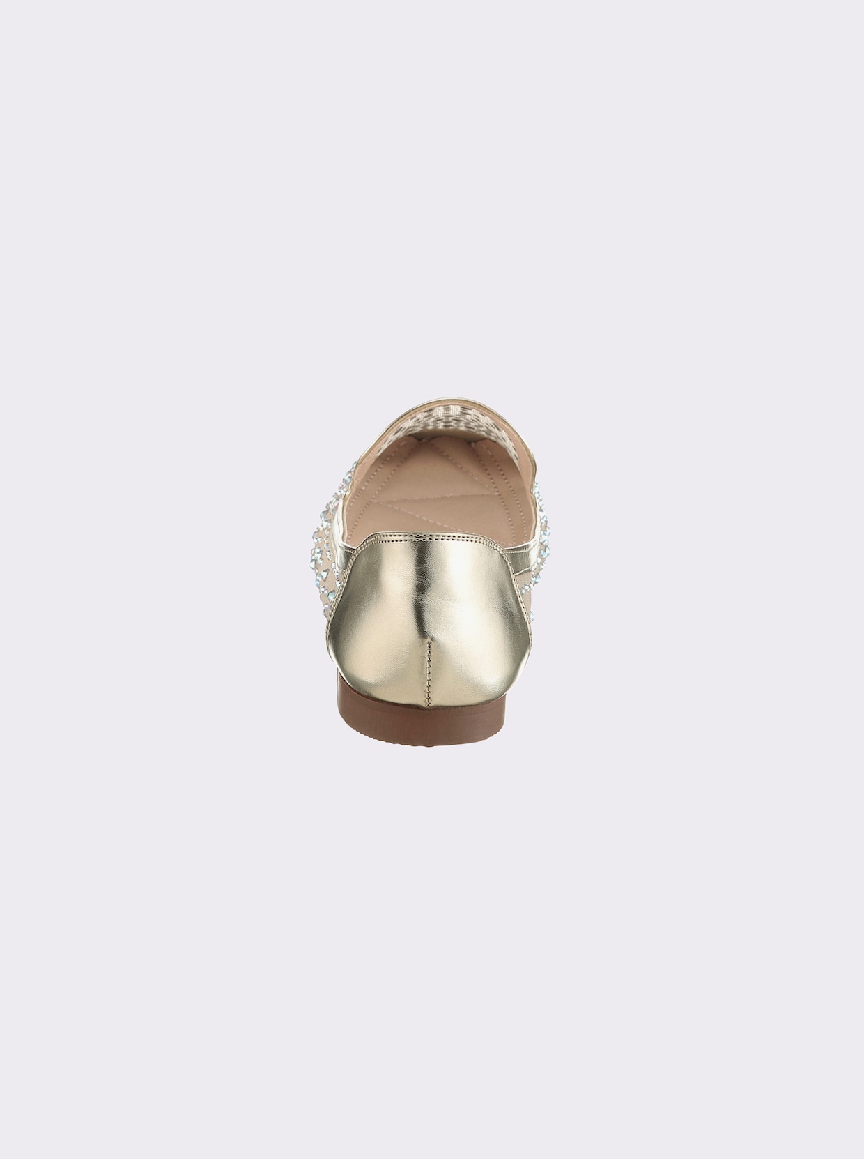 heine Slipper - goldfarben-silberfarben