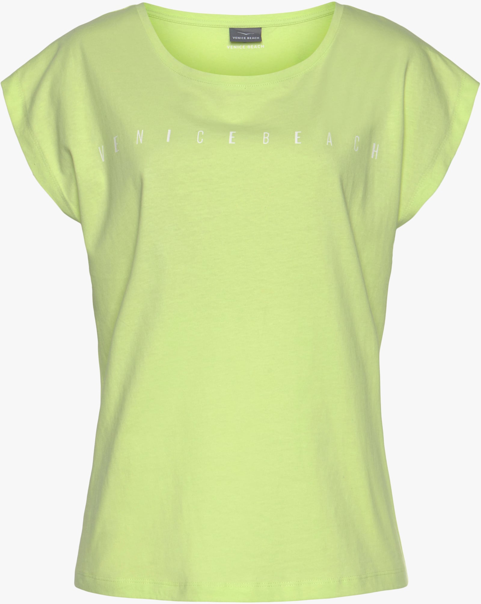 Venice Beach Shirt met korte mouwen - limoen