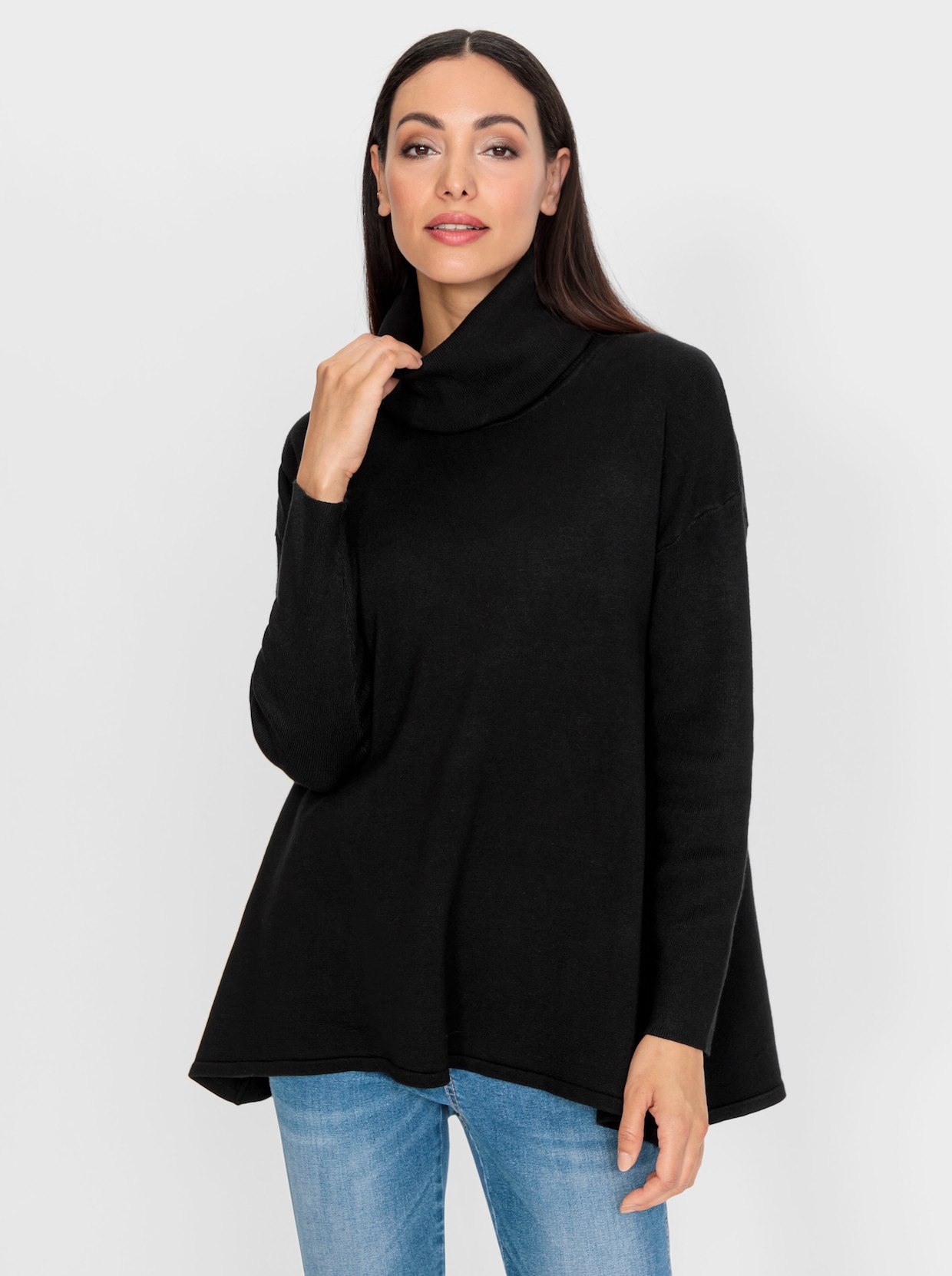 heine Rollkragenpullover - schwarz