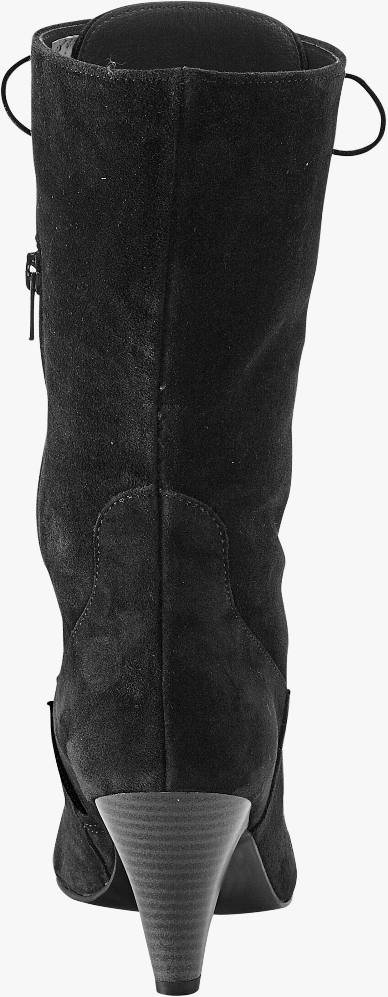 heine Bottes à lacets - noir