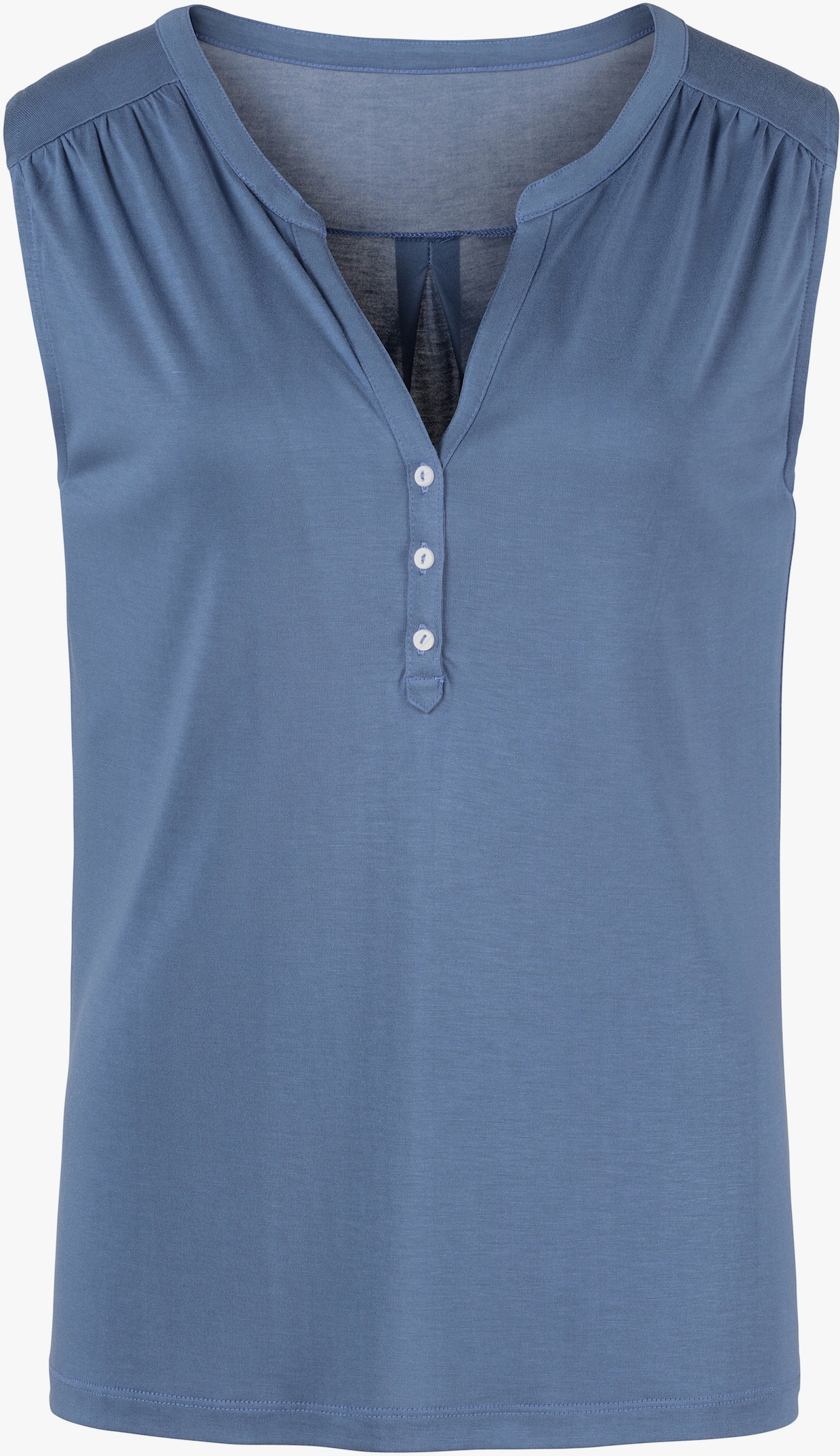 LASCANA Shirttop - blauw