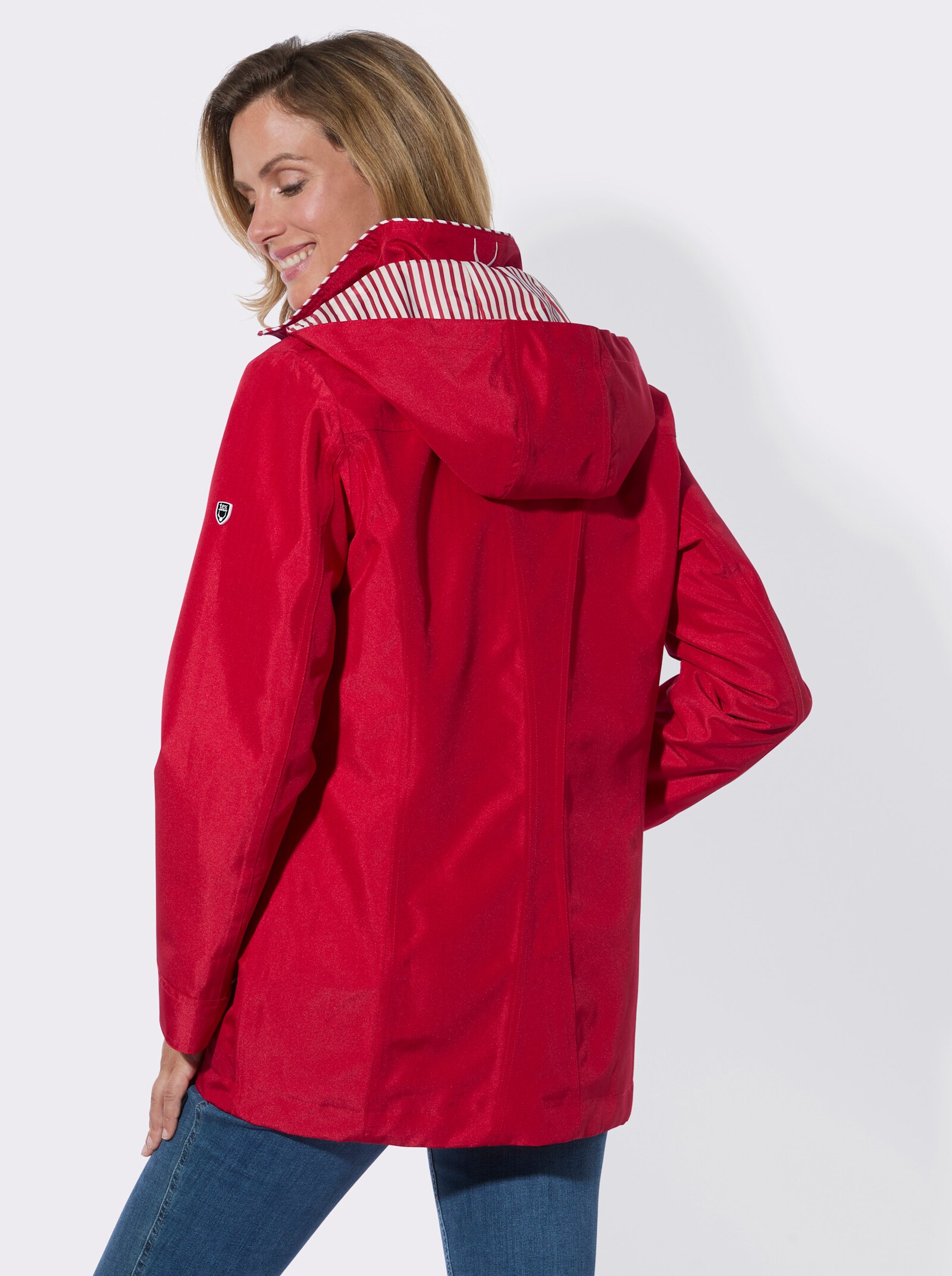Funktionsjacke wind- und wasserabweisend - rot