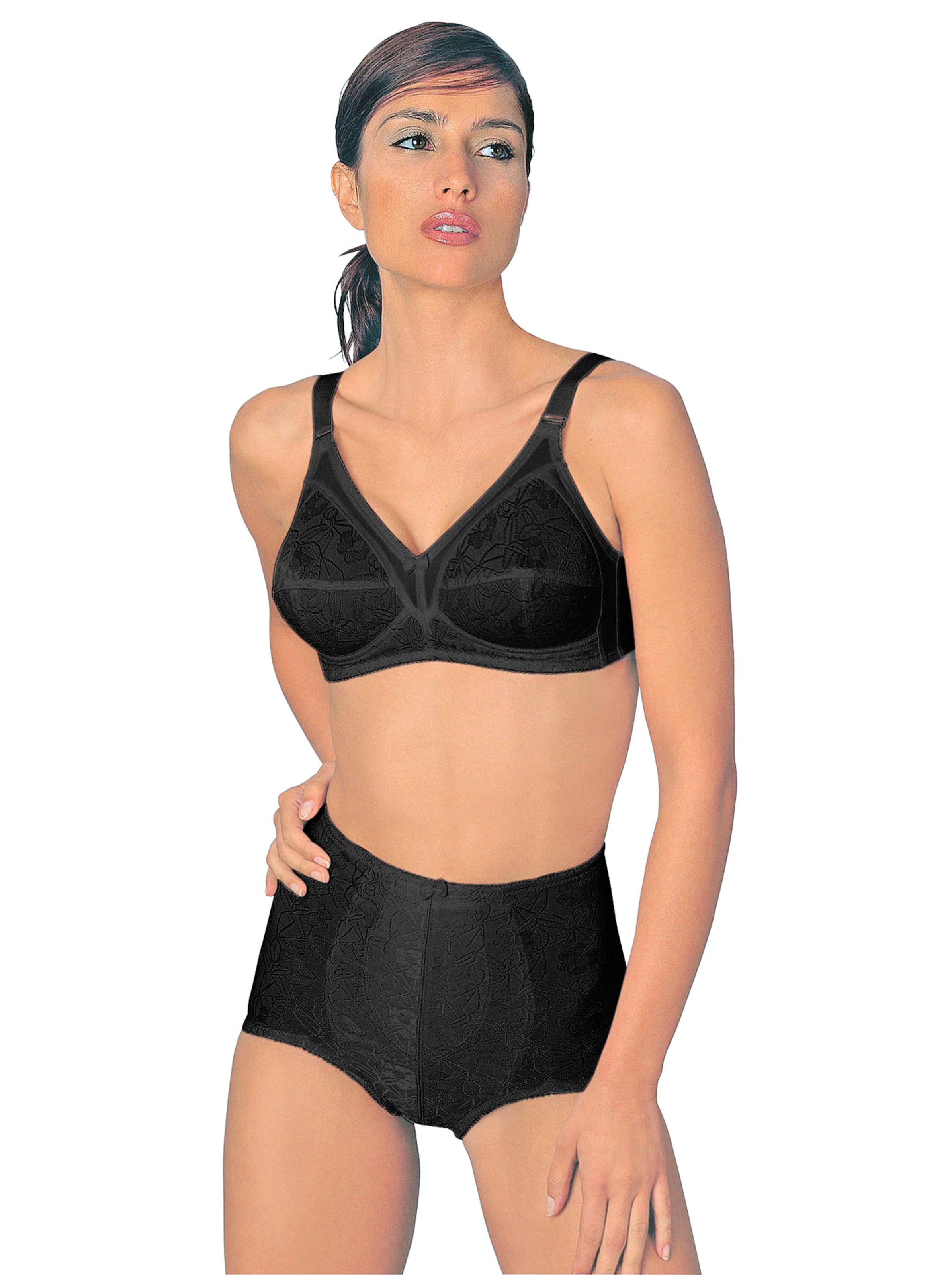 BH ohne Bügel - schwarz