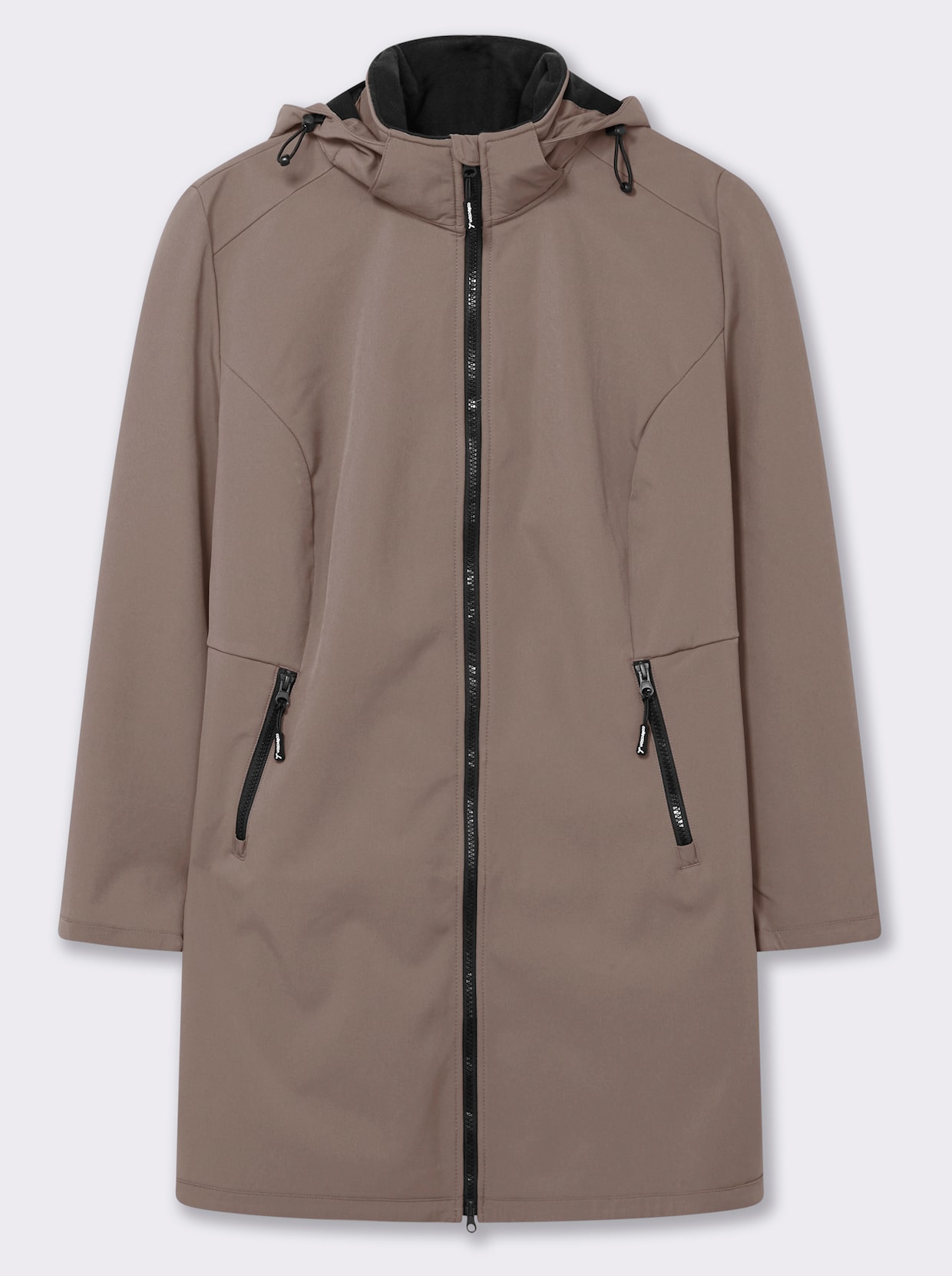 Softshelljacke - taupe