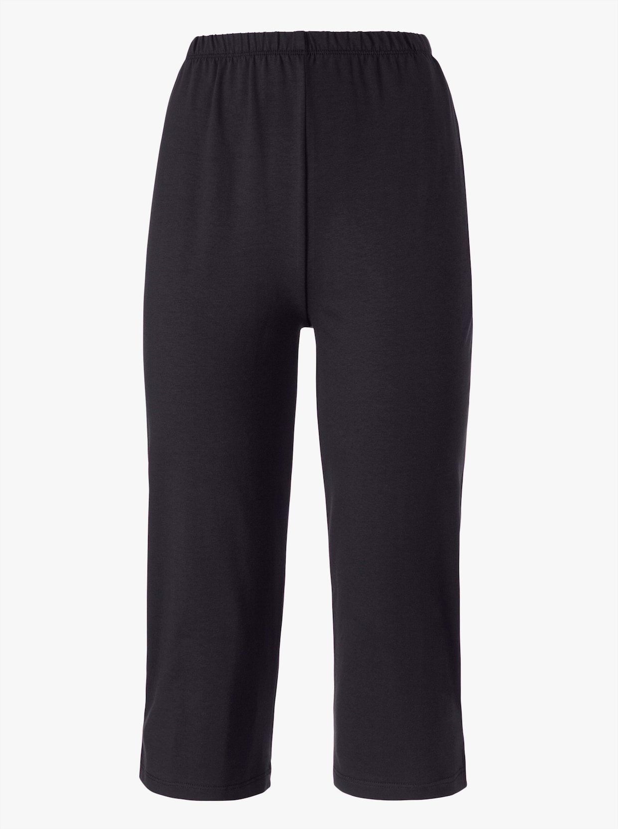 feel good Capri kalhoty - černá + šedá-melír