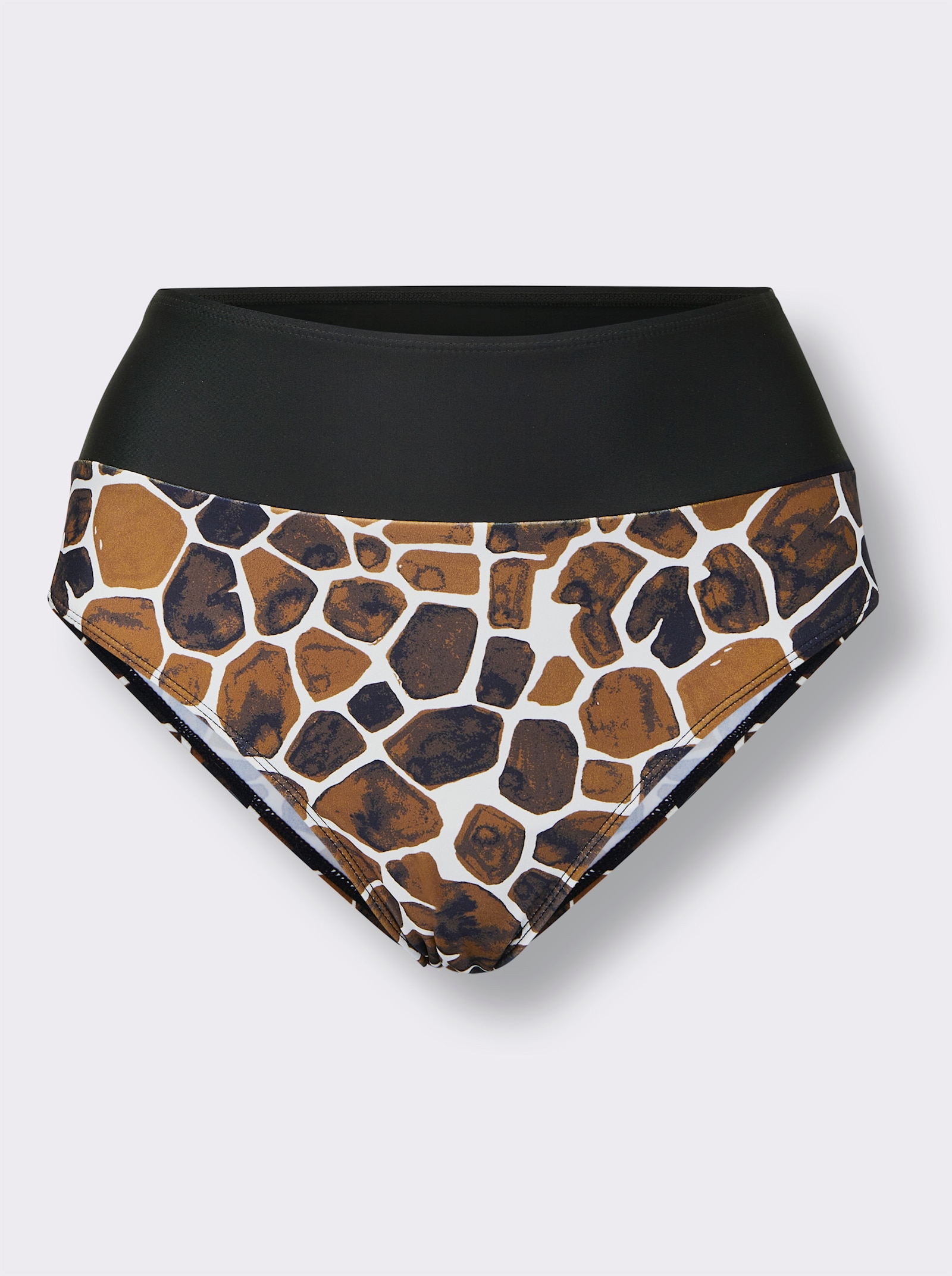 feel good Bikini-Slip im Animal-Dessin - schoko-champagner-bedruckt