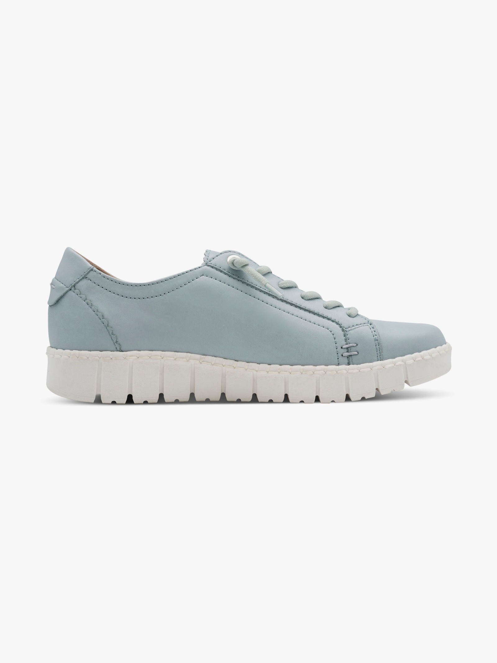 Jana Sneaker mit Zipper - hellblau