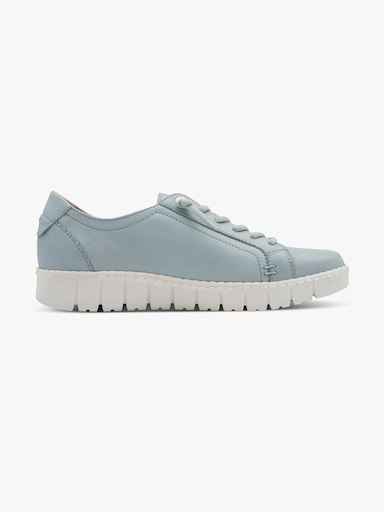 Jana Sneaker mit Zipper - hellblau