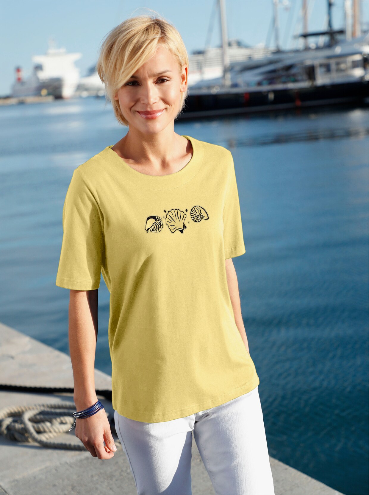 Shirt met korte mouwen - pistache