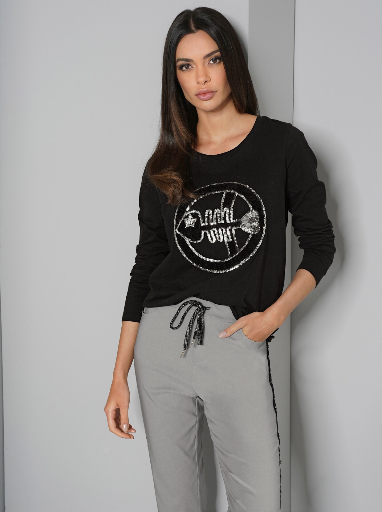 heine Shirt - schwarz