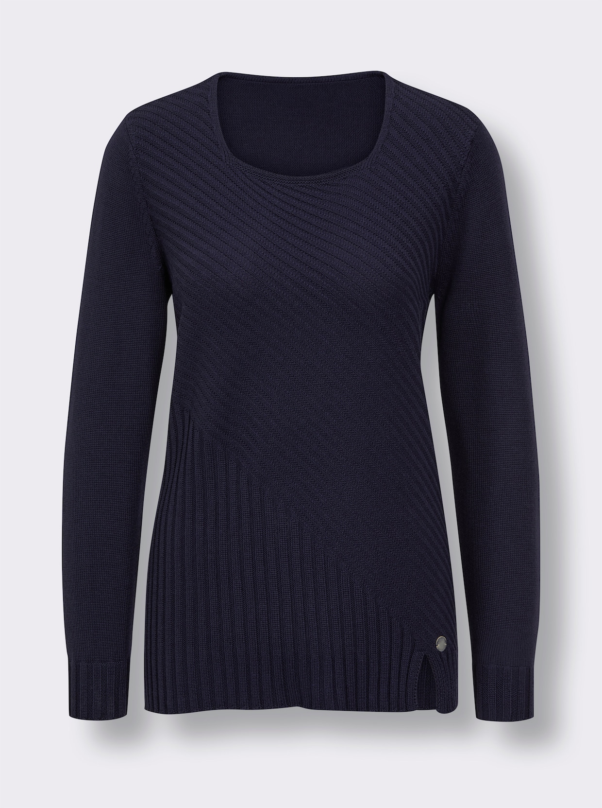 CREATION L PREMIUM Langarm-Pullover - marine